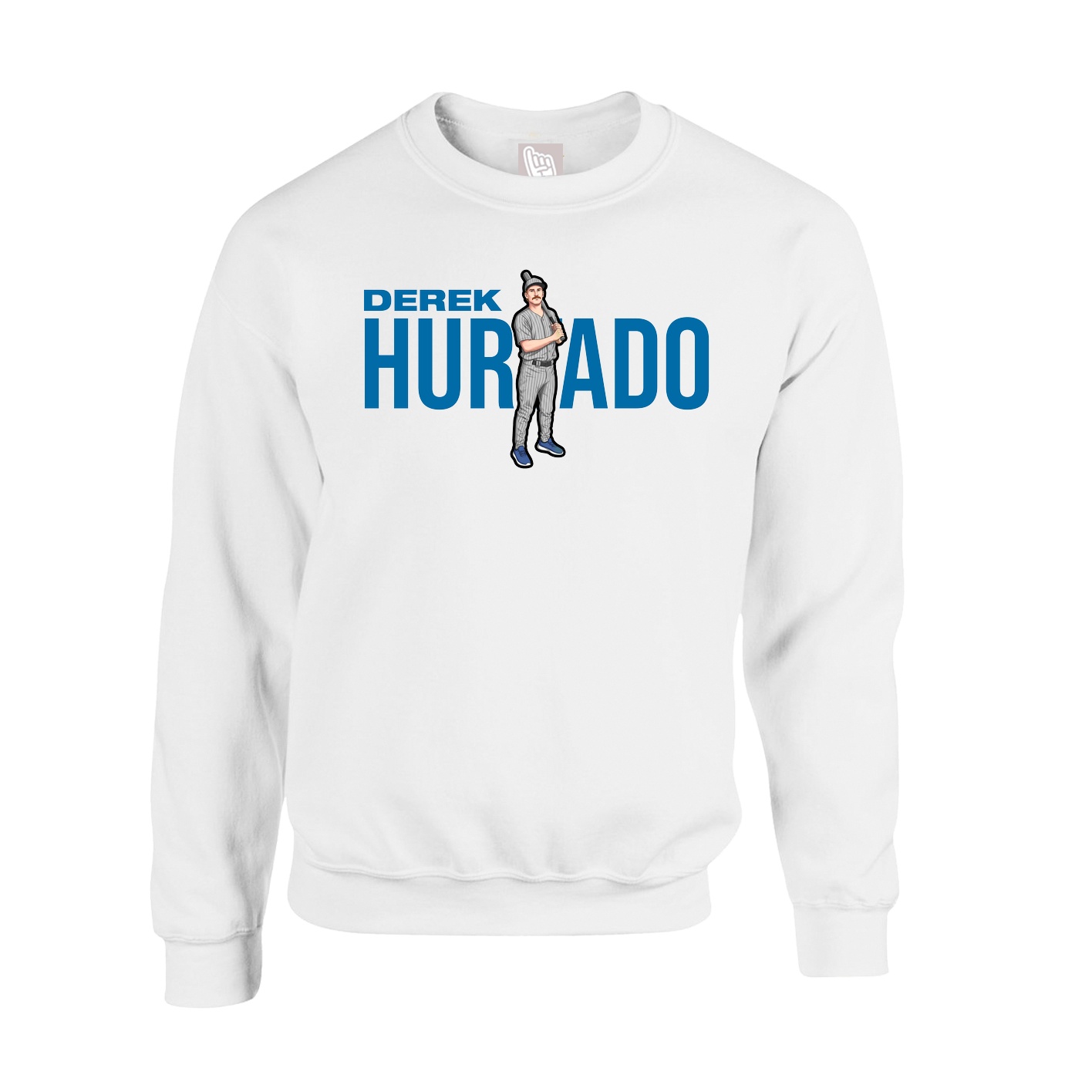 Fleece Crew — Player Name in White