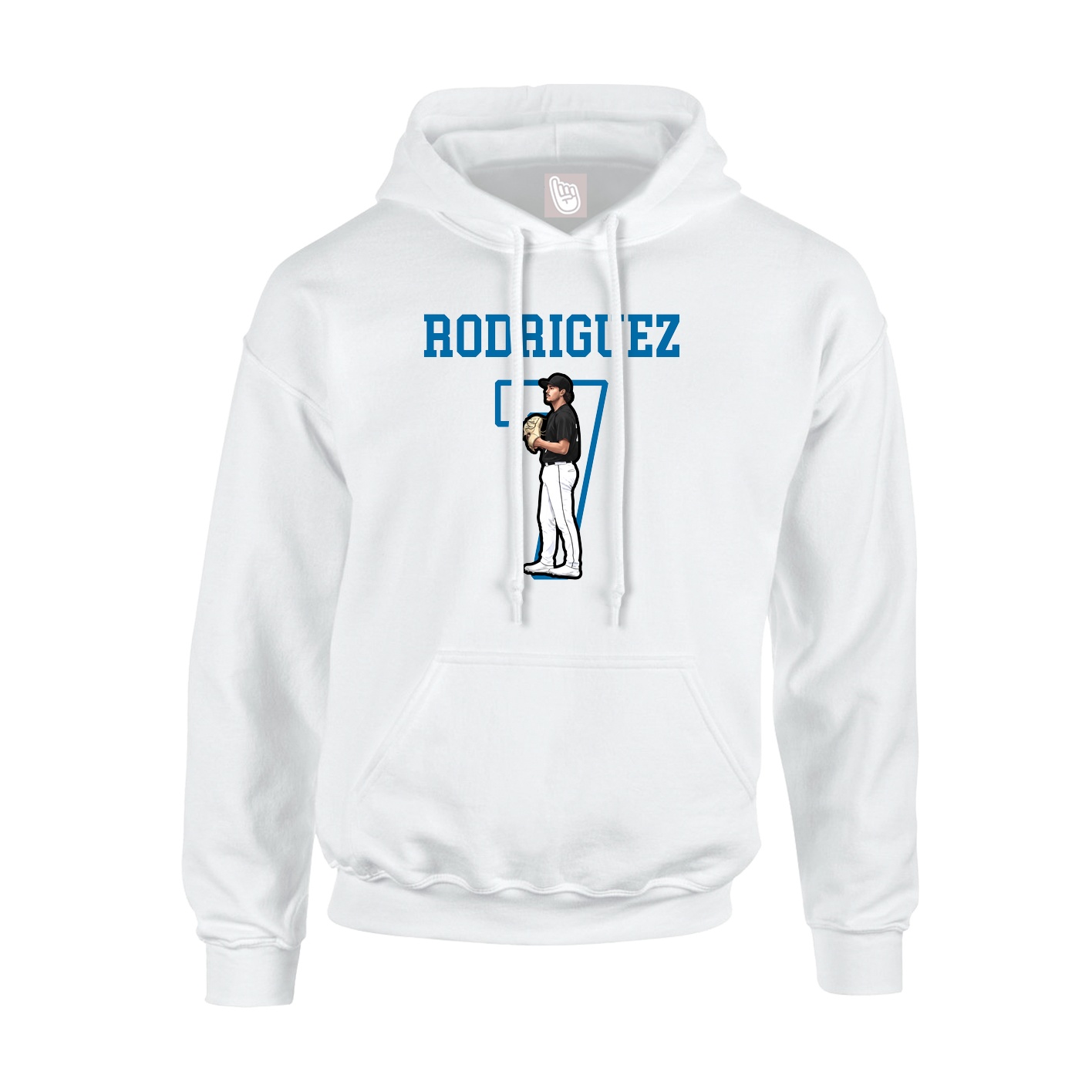 Youth Hoodie — Shirsey in White