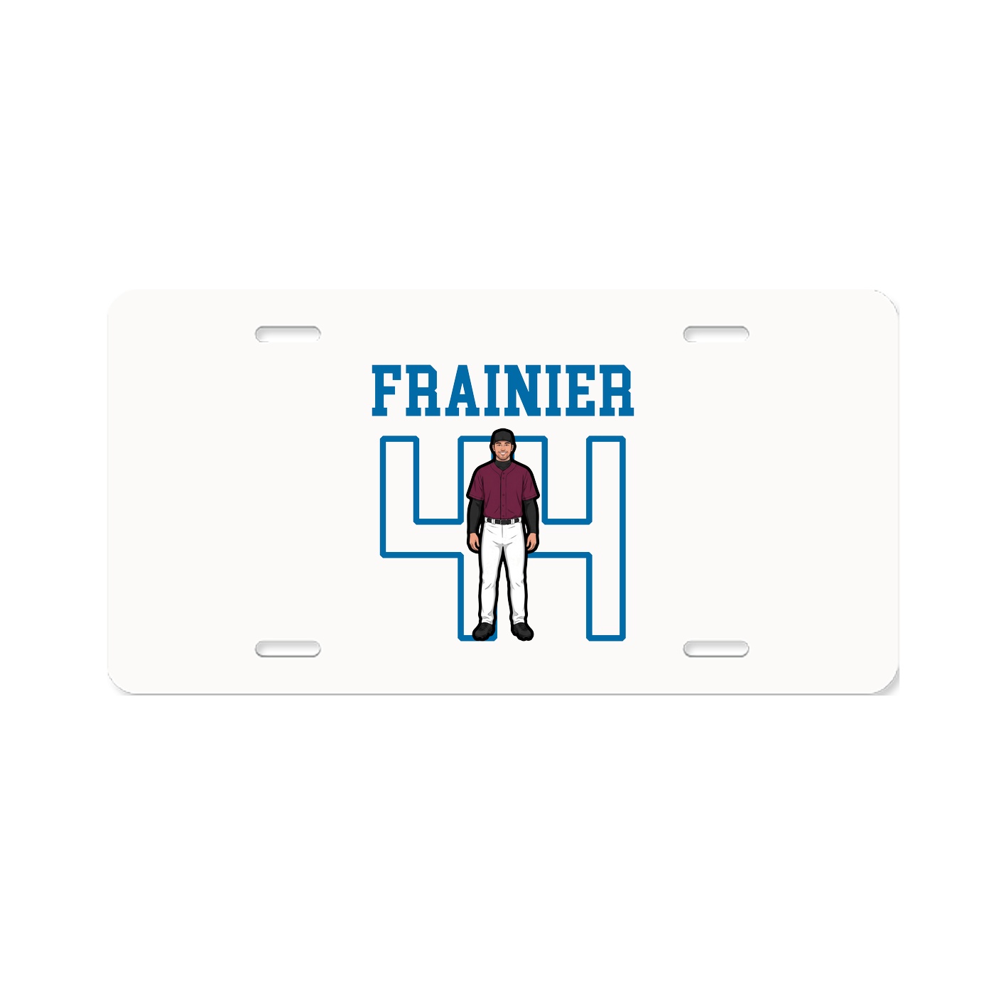 License Plate — Shirsey in Classic