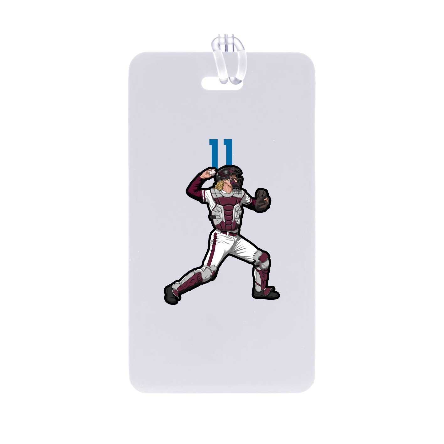 Bag Tag — Number Top in Classic