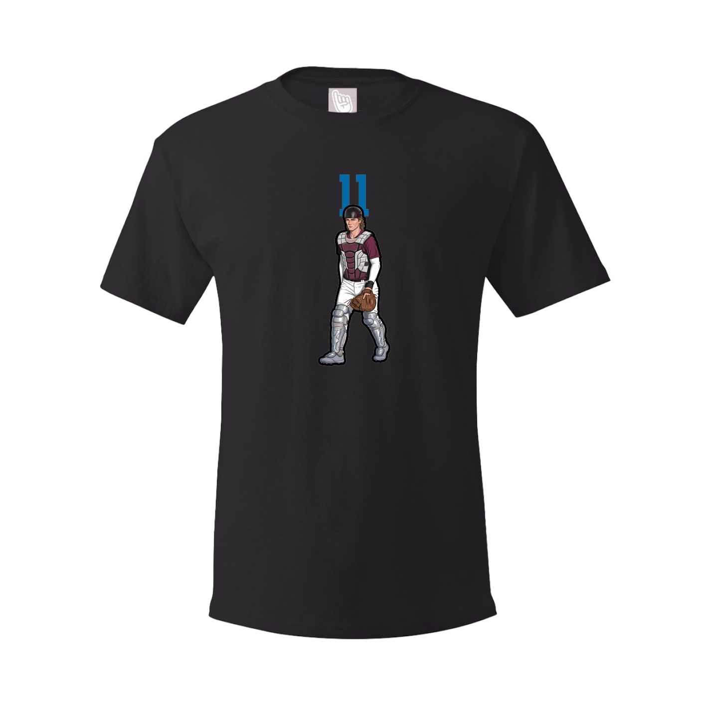 Tee — Number Top in Black