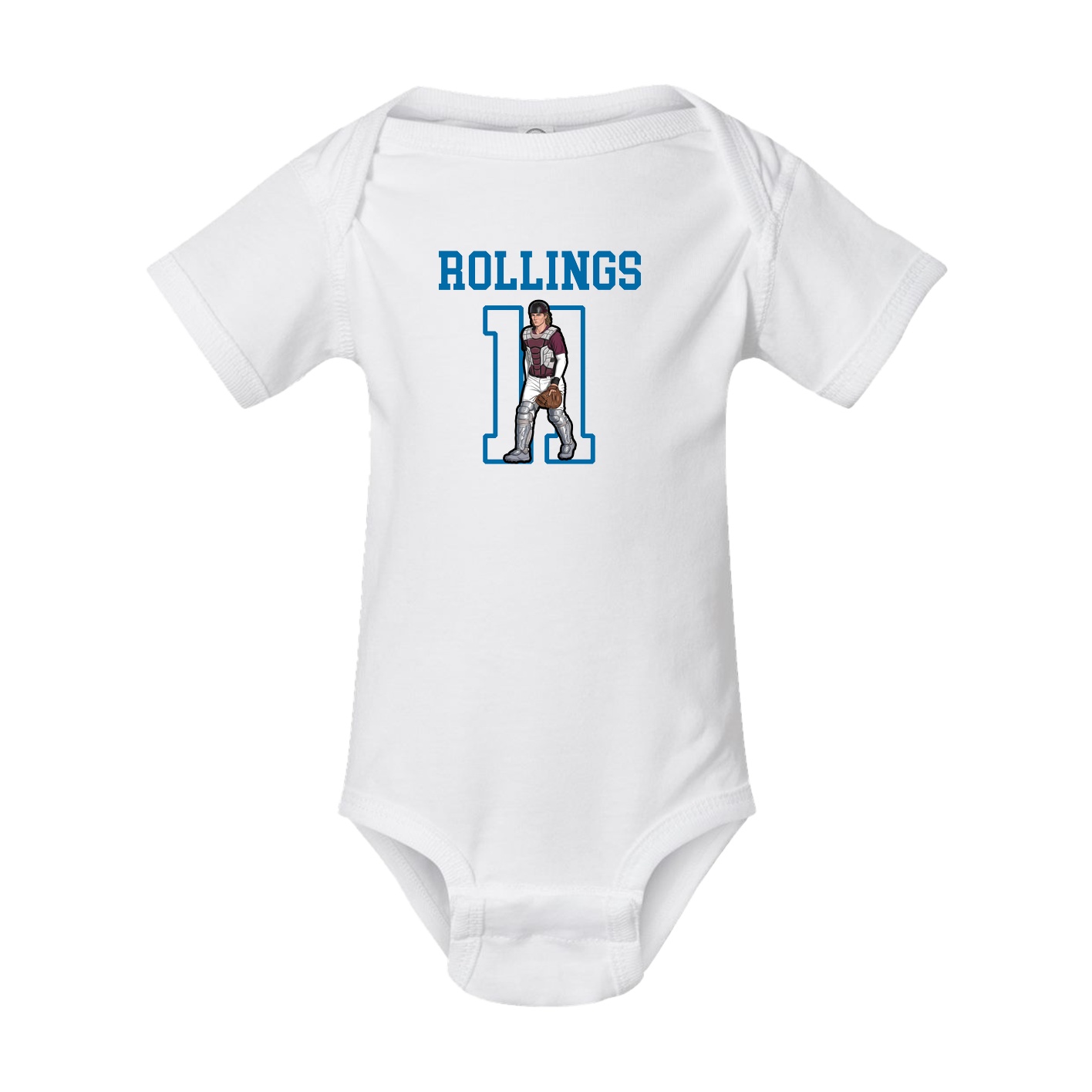 Baby Onesie — Shirsey in White