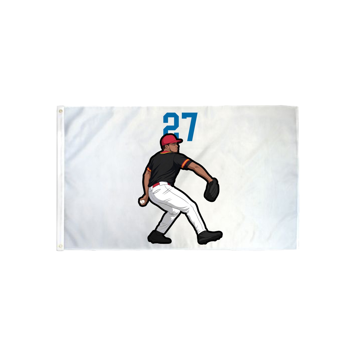3x5 Flag — Number Top in Classic