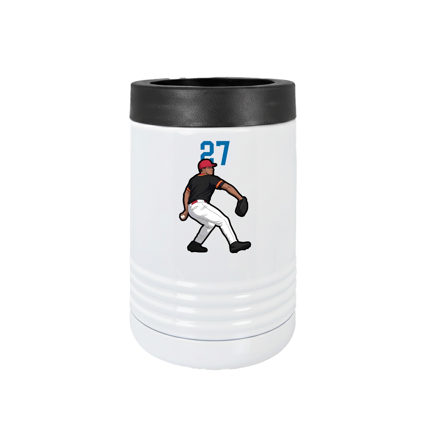 Beverage Holder — Number Top in White