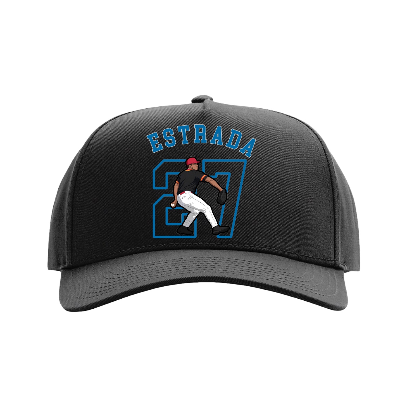 Full Fabric Five-Panel Champ Cap