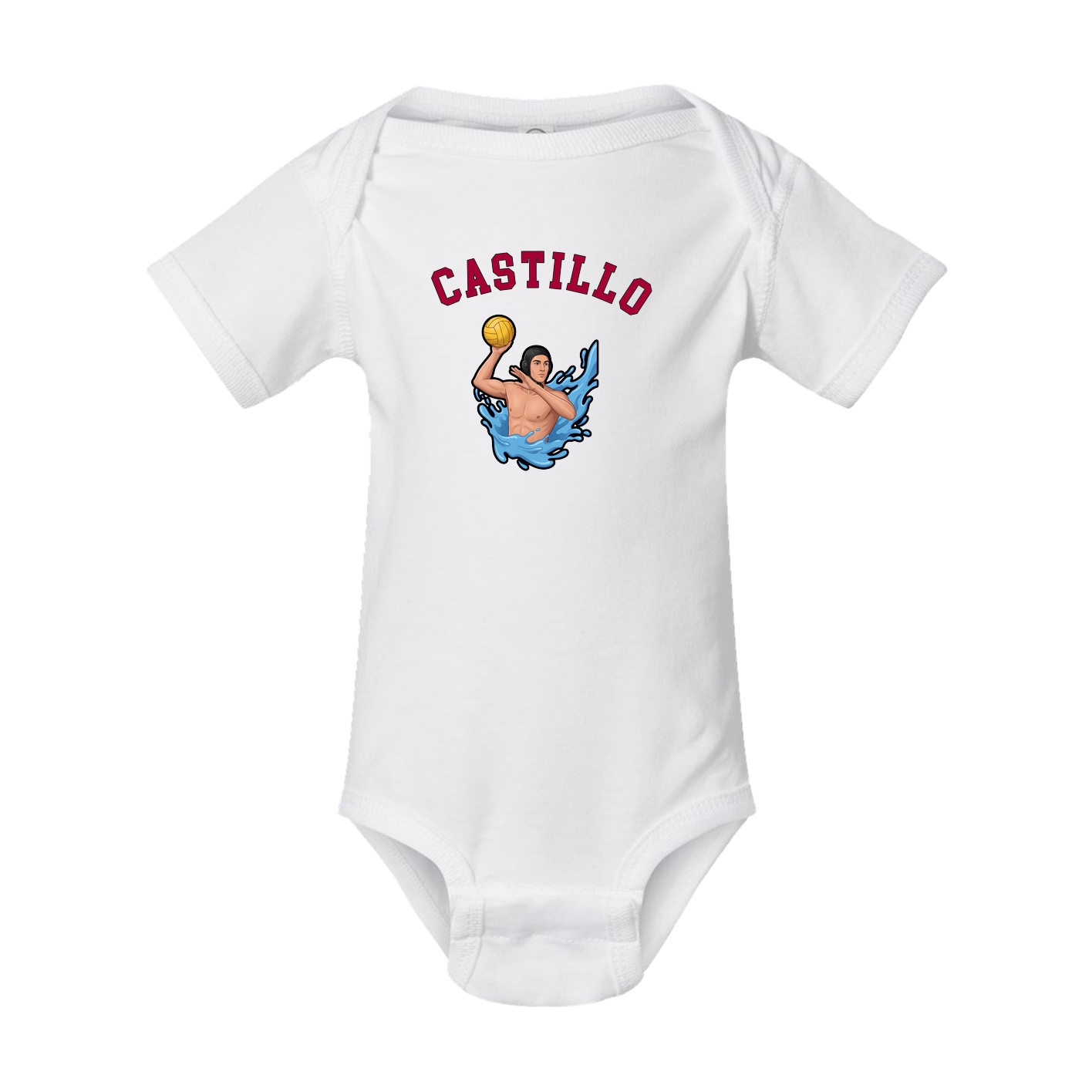 Baby Onesie — Shirsey Arch in White