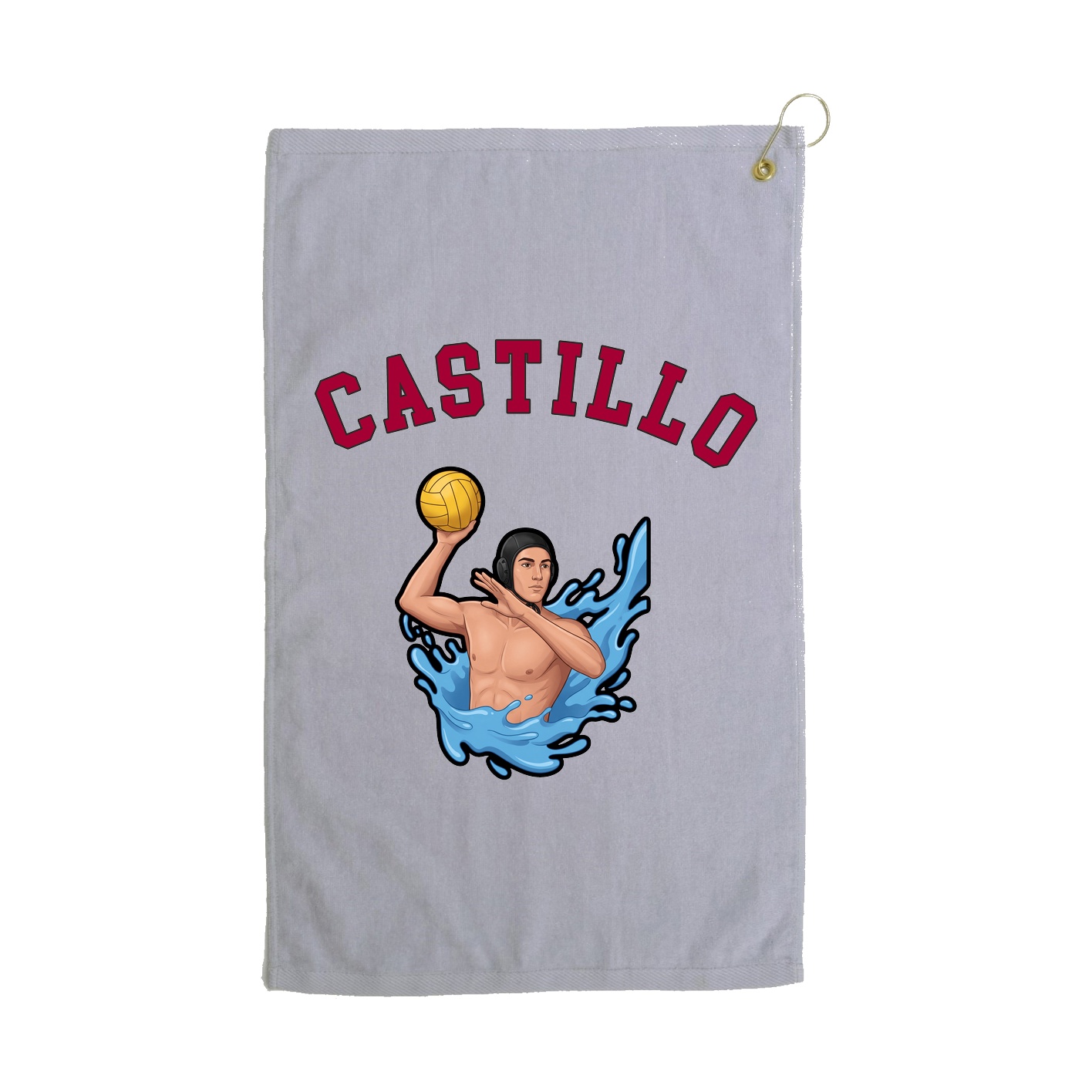 Golf Towel — Shirsey Arch in Grey