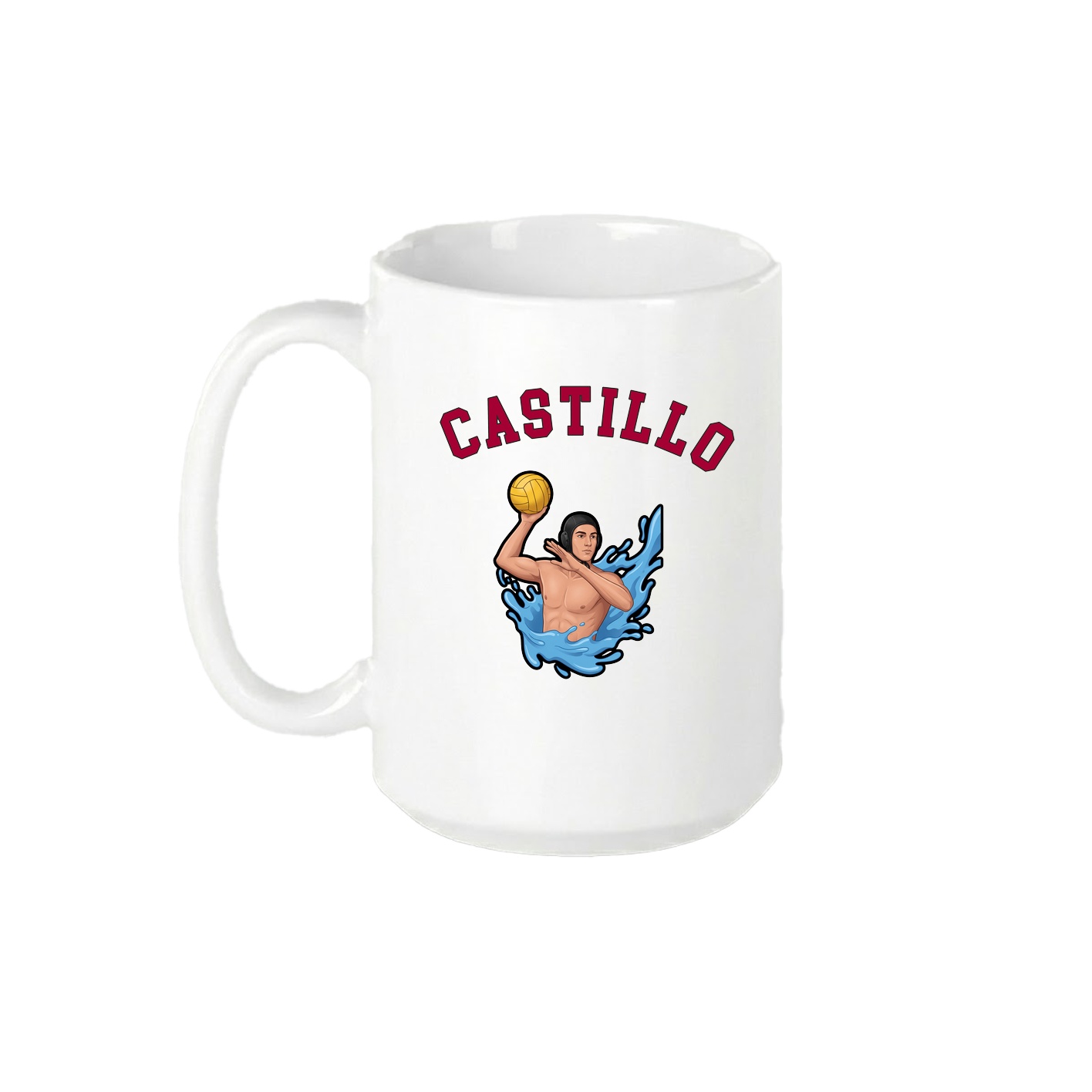 15oz Coffee Mug — Shirsey Arch in White