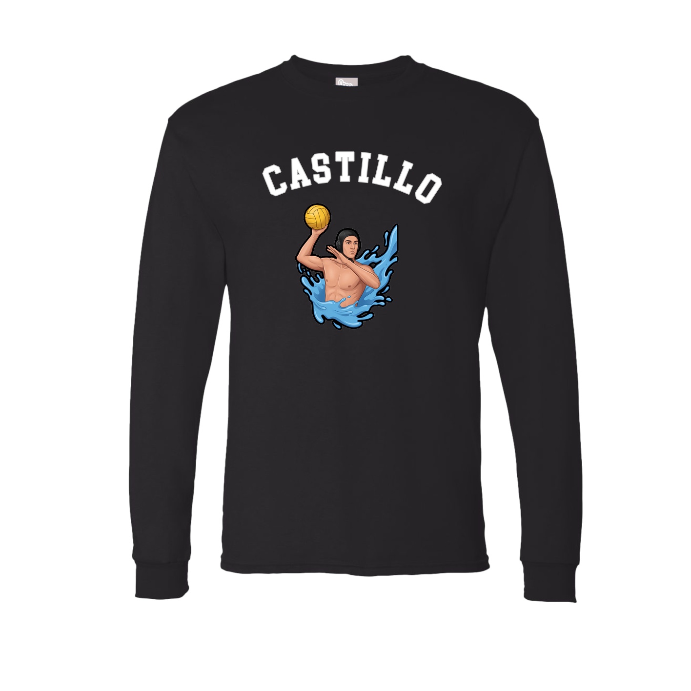 Long Sleeve Tee — Shirsey Arch in Black