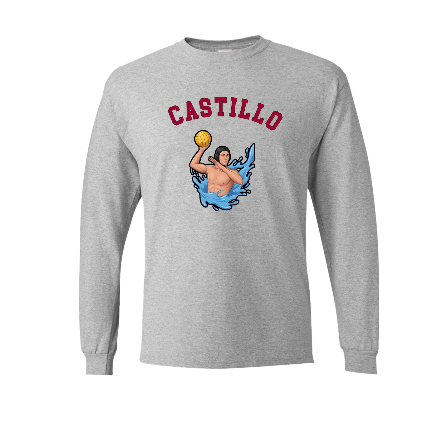 Long Sleeve Tee — Shirsey Arch in Grey