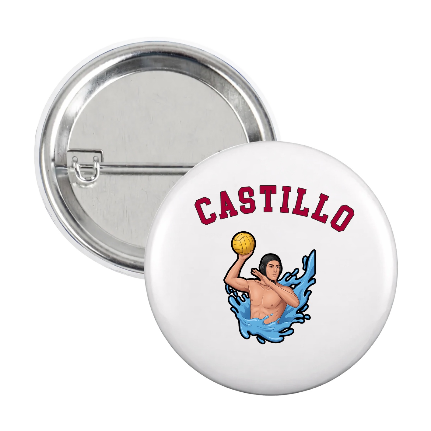 Game Day Button — Shirsey Arch in White