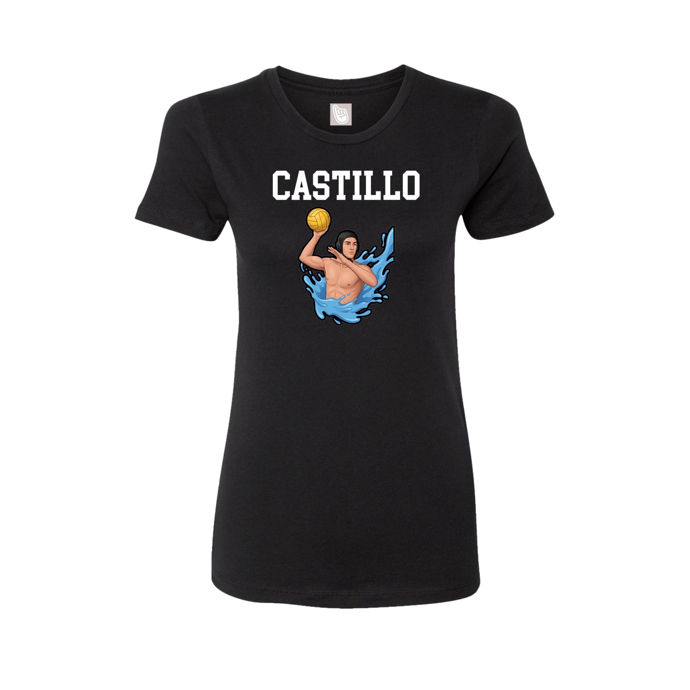 Fitted Women's Tee — Shirsey in Black