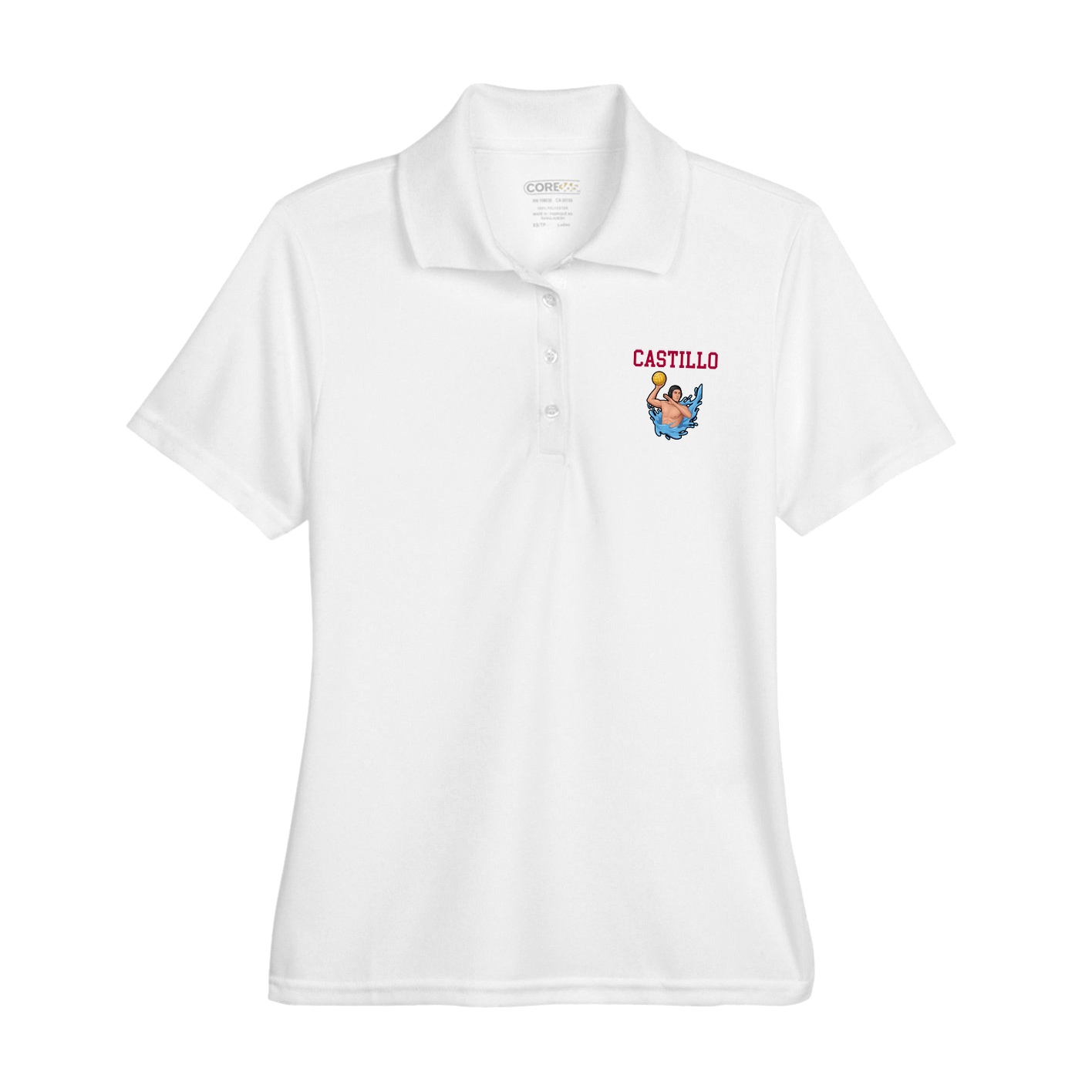 Womens Performance Polo — Shirsey in White