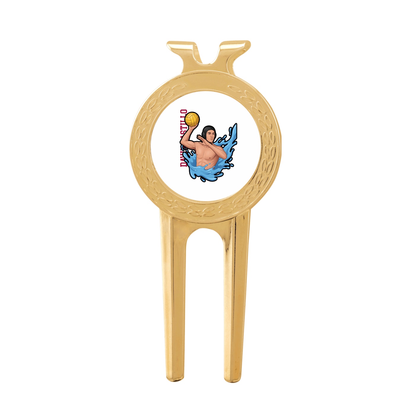 Divot Tool with Ball Marker — Name Vertical in Classic