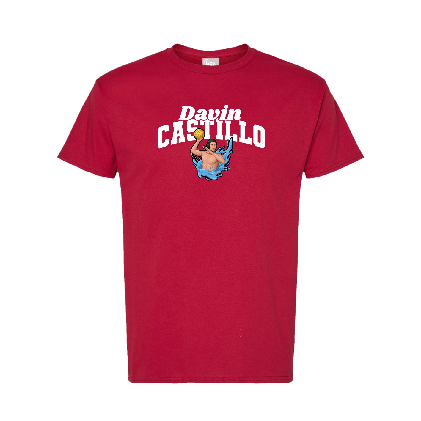 Tee — Signature Arch in Crimson