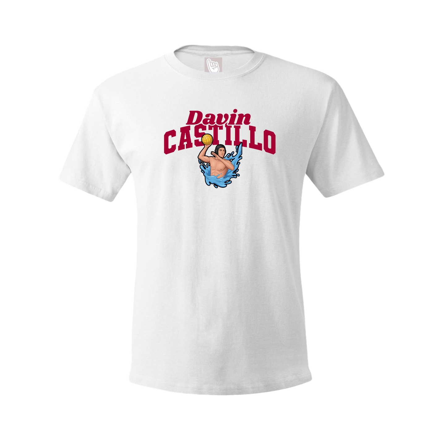 Youth Tee — Signature Arch in White