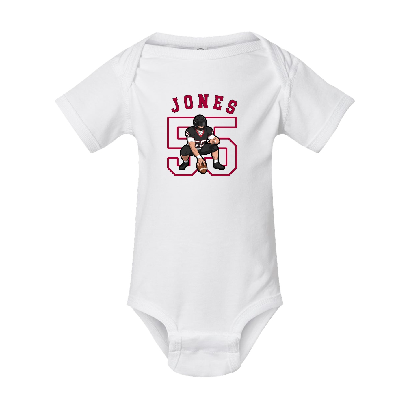 Baby Onesie — Shirsey Arch in White