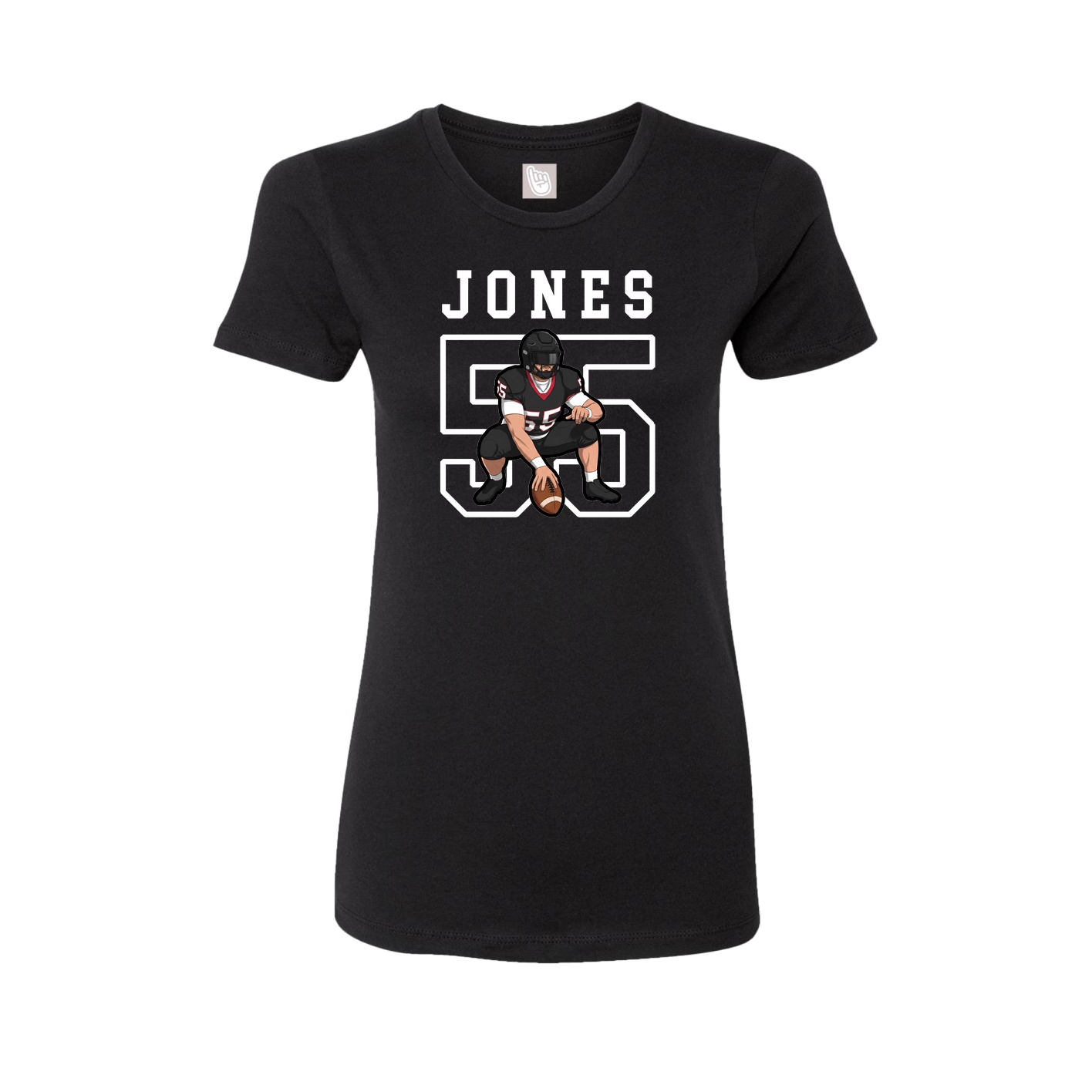 Fitted Women's Tee — Shirsey in Black