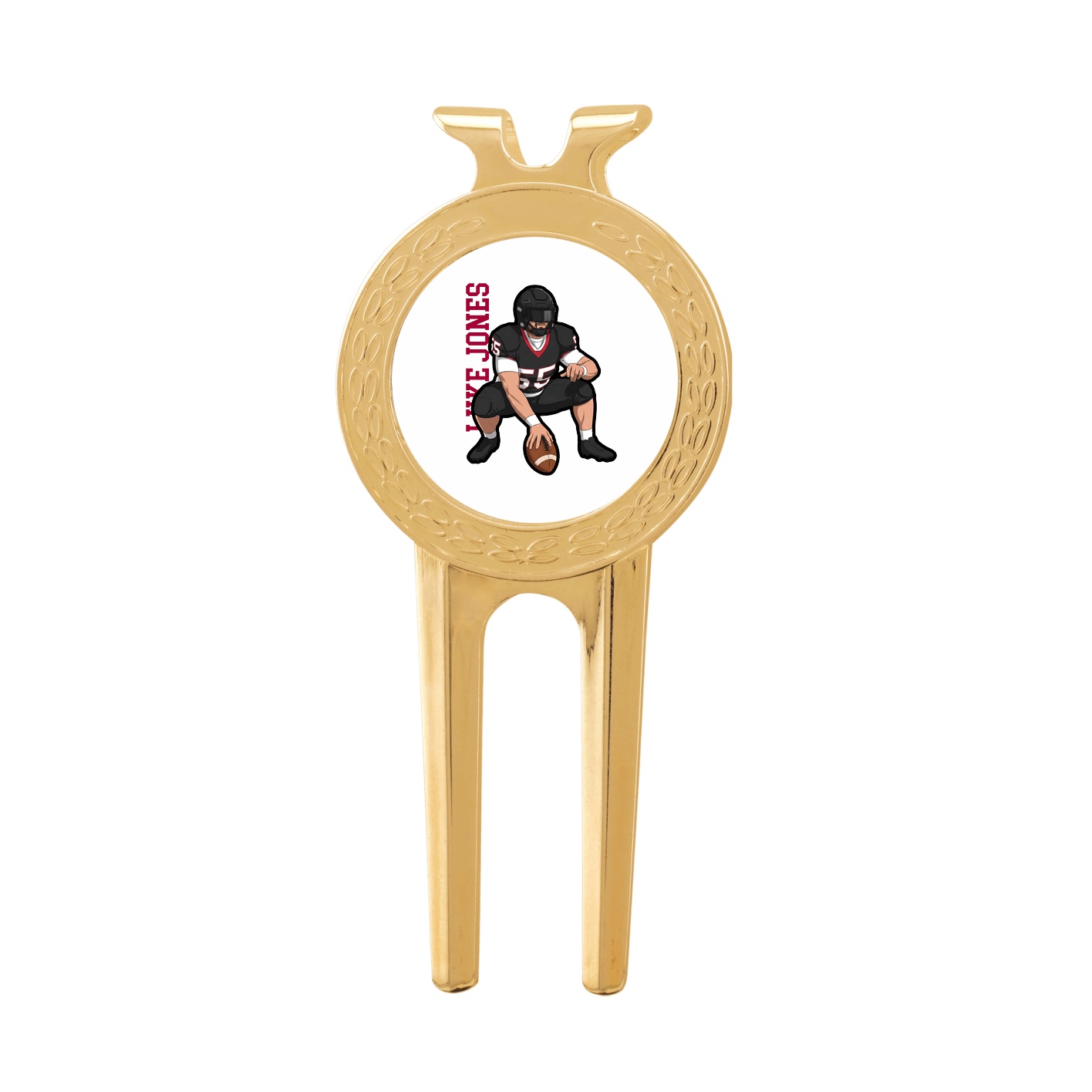 Divot Tool with Ball Marker — Name Vertical in Classic