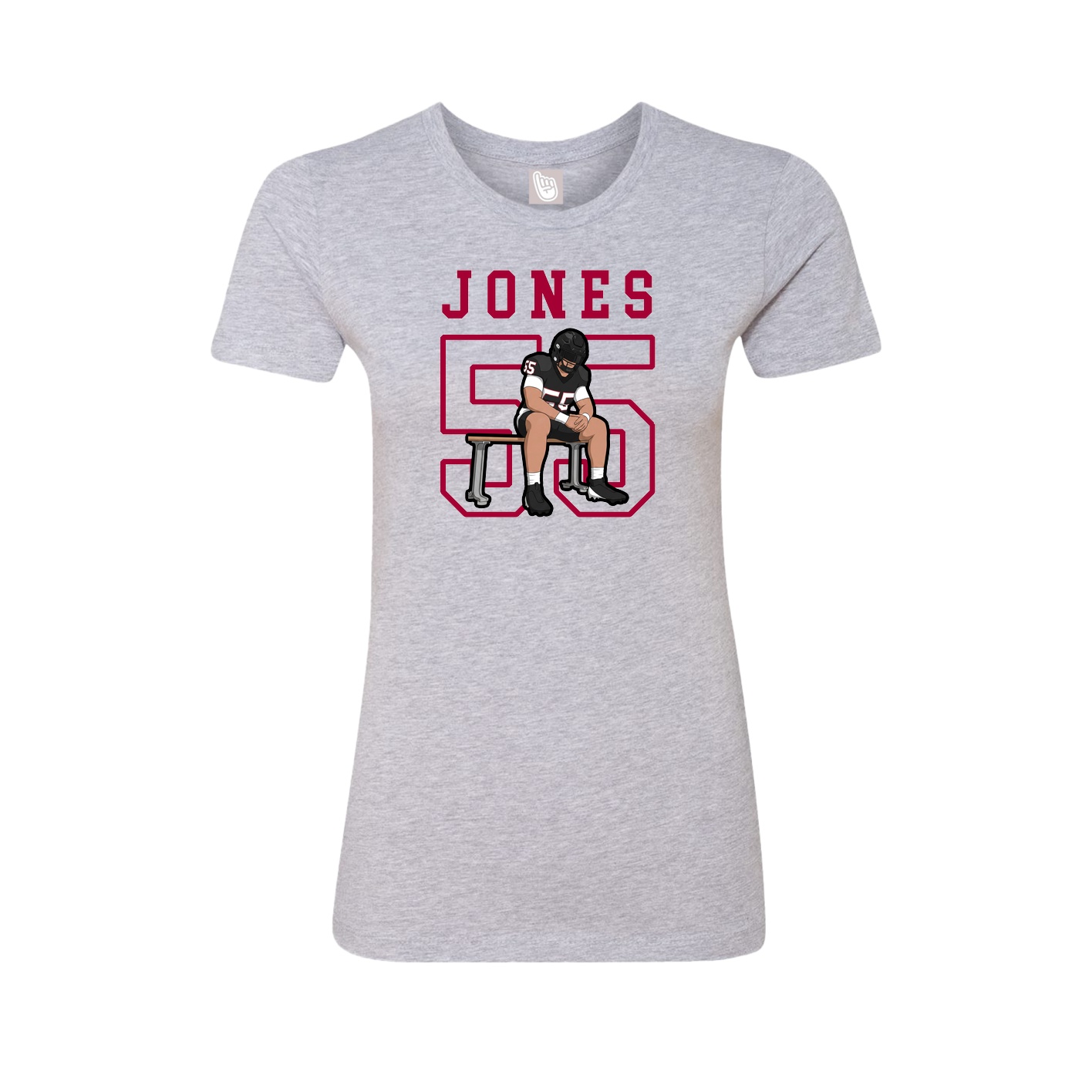 Fitted Women's Tee — Shirsey in Grey