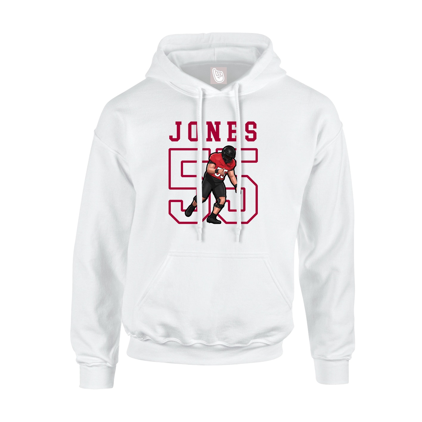 Youth Hoodie — Shirsey in White
