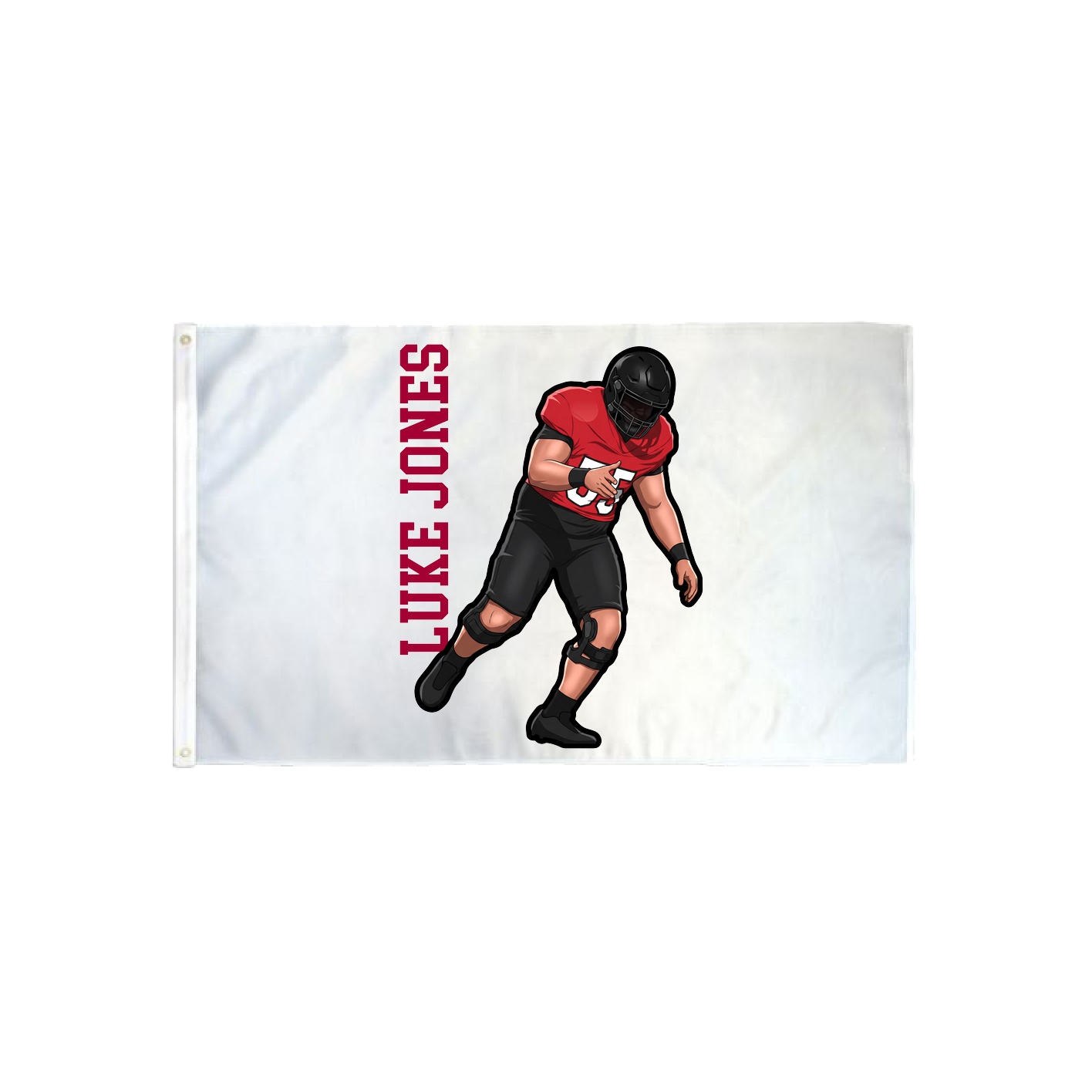 3x5 Flag — Name Vertical in Classic