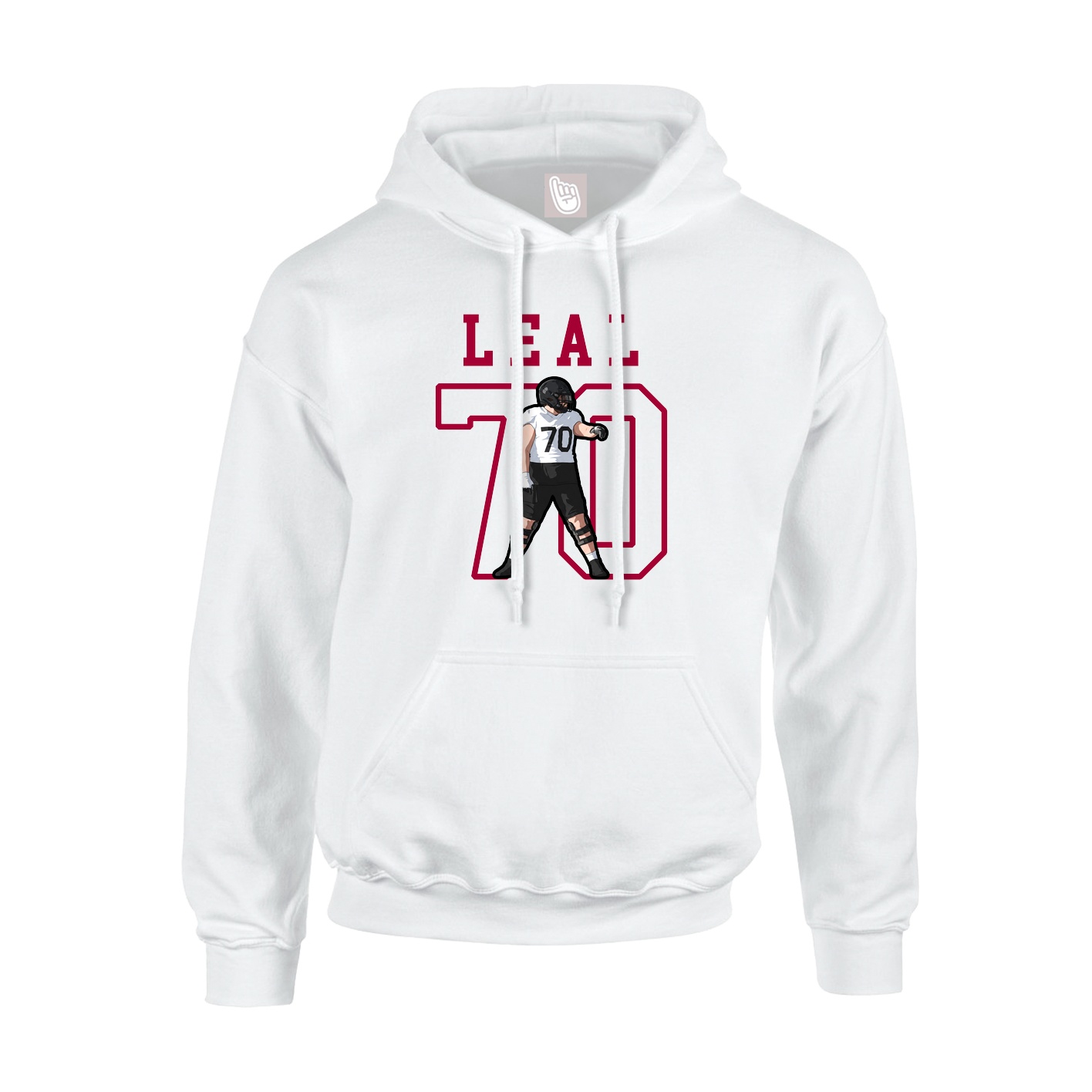 Hoodie — Shirsey in White