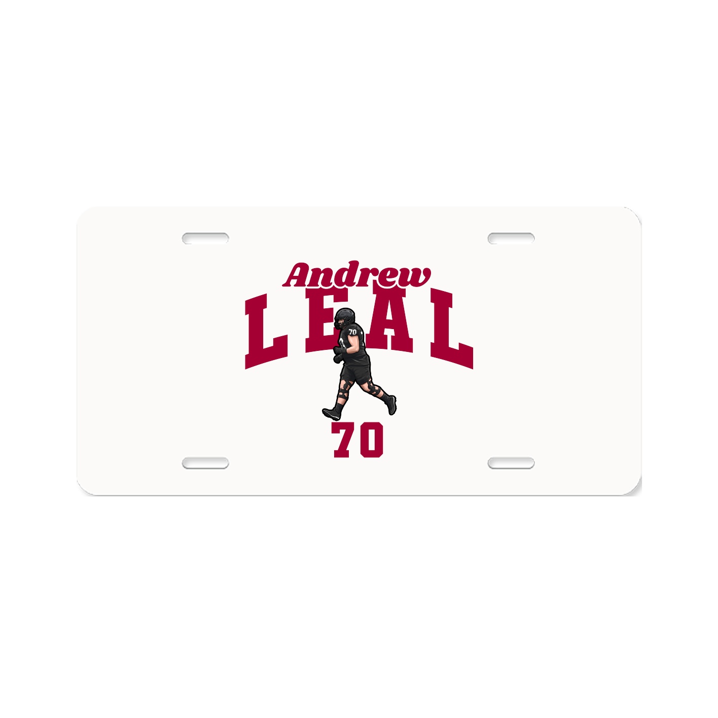 License Plate — Signature Arch in Classic