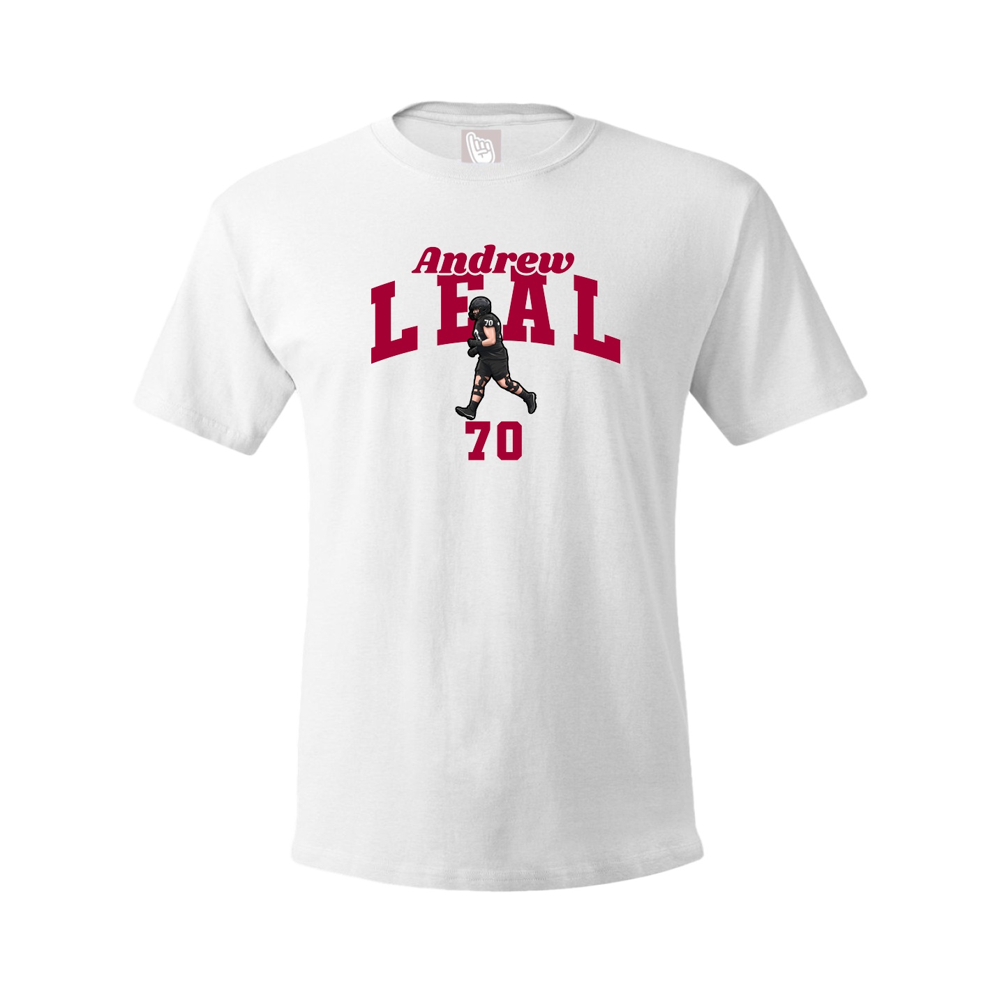 Youth Tee — Signature Arch in White