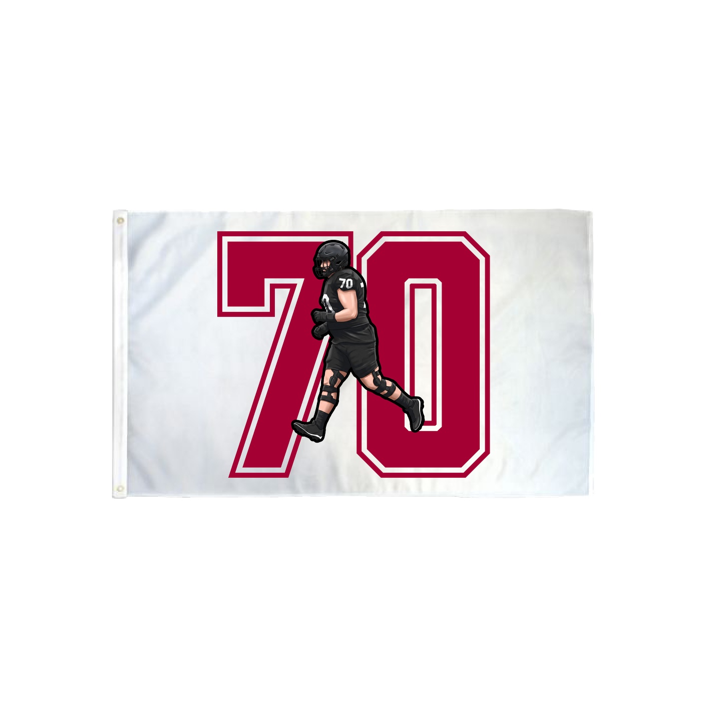 3x5 Flag — Number in Classic