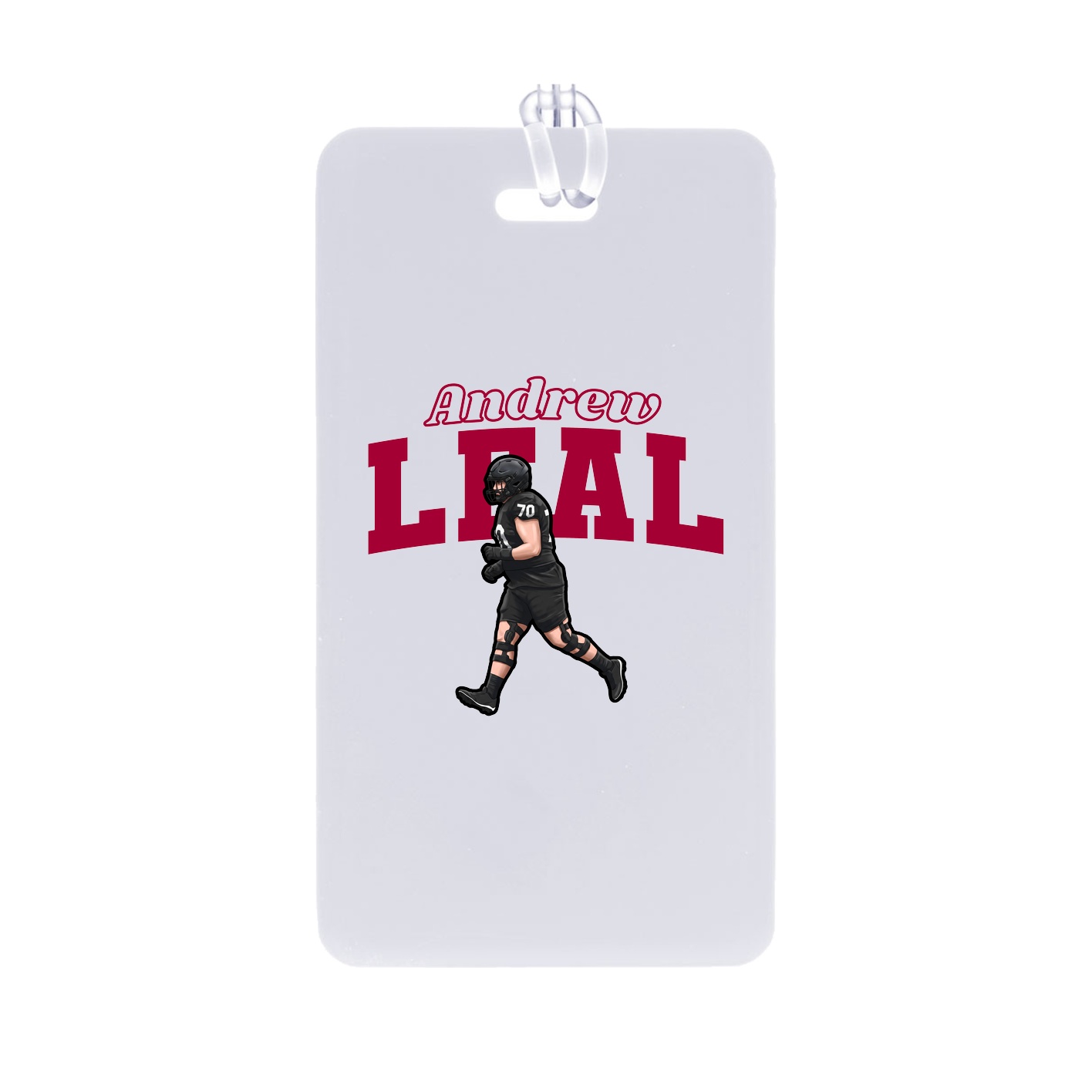 Bag Tag — Name Arch in Classic