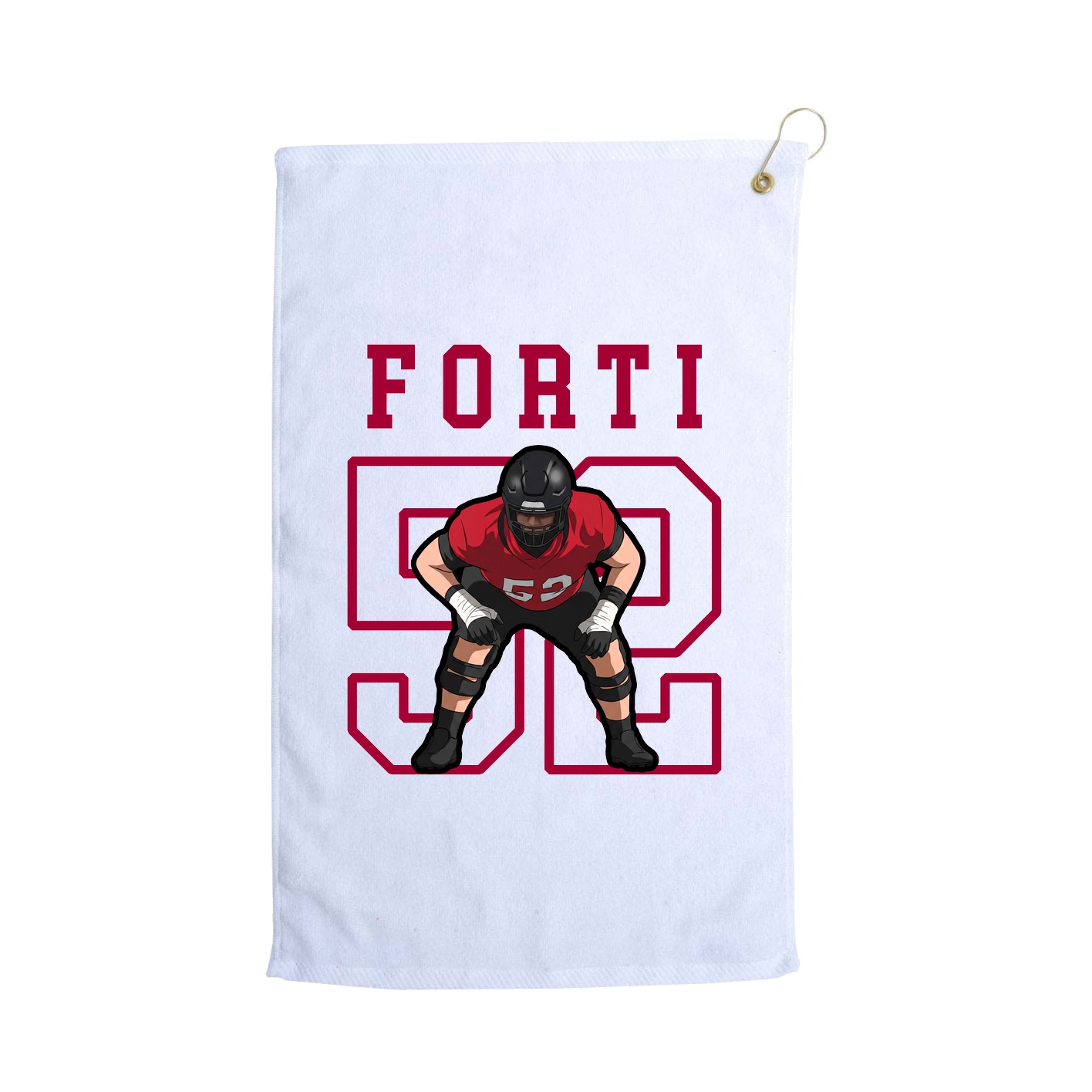 Golf Towel — Shirsey in White