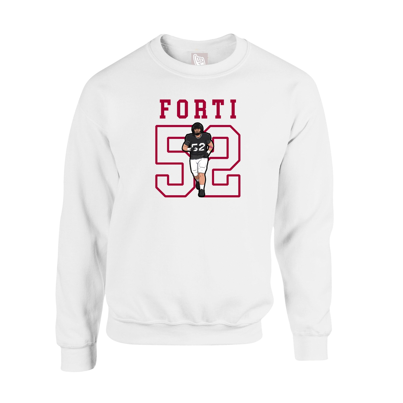 Fleece Crew — Shirsey in White