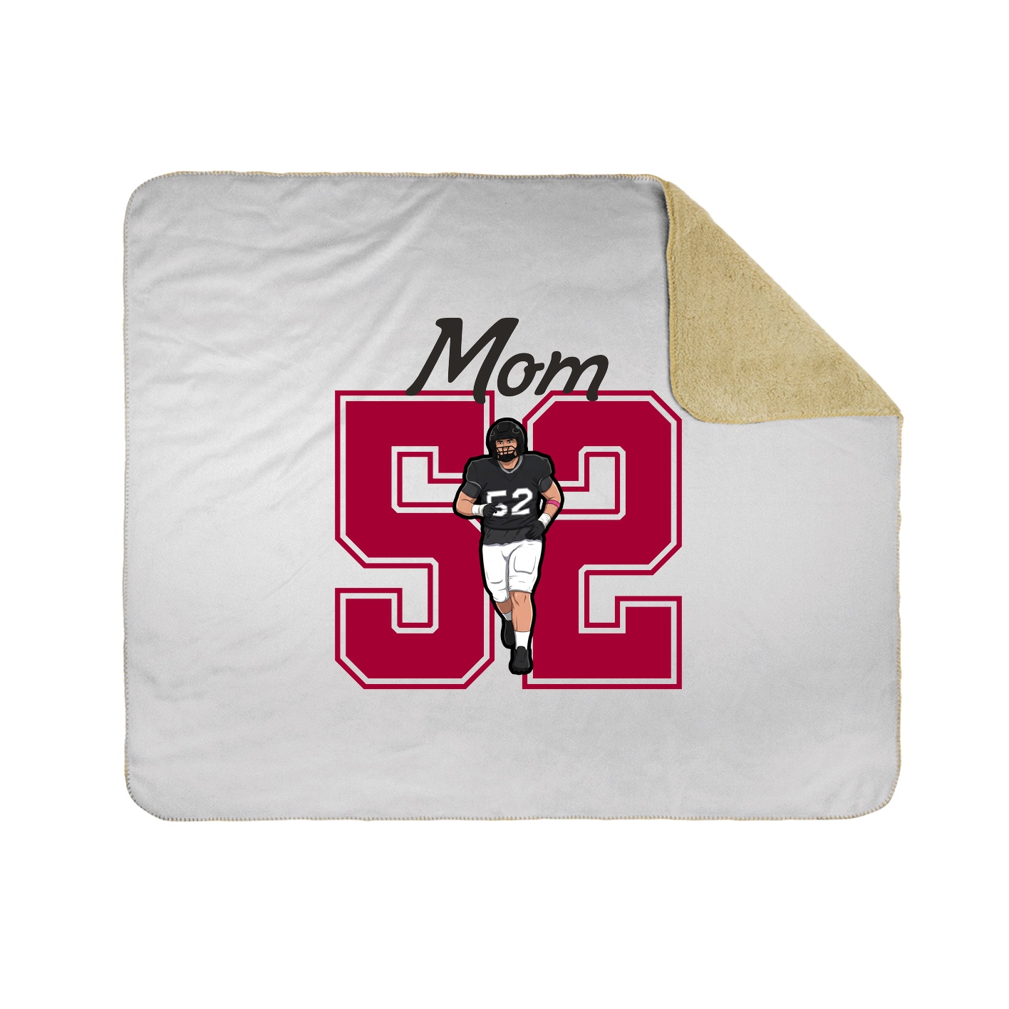 Throw Blanket — Mothers Day Shirsey in White