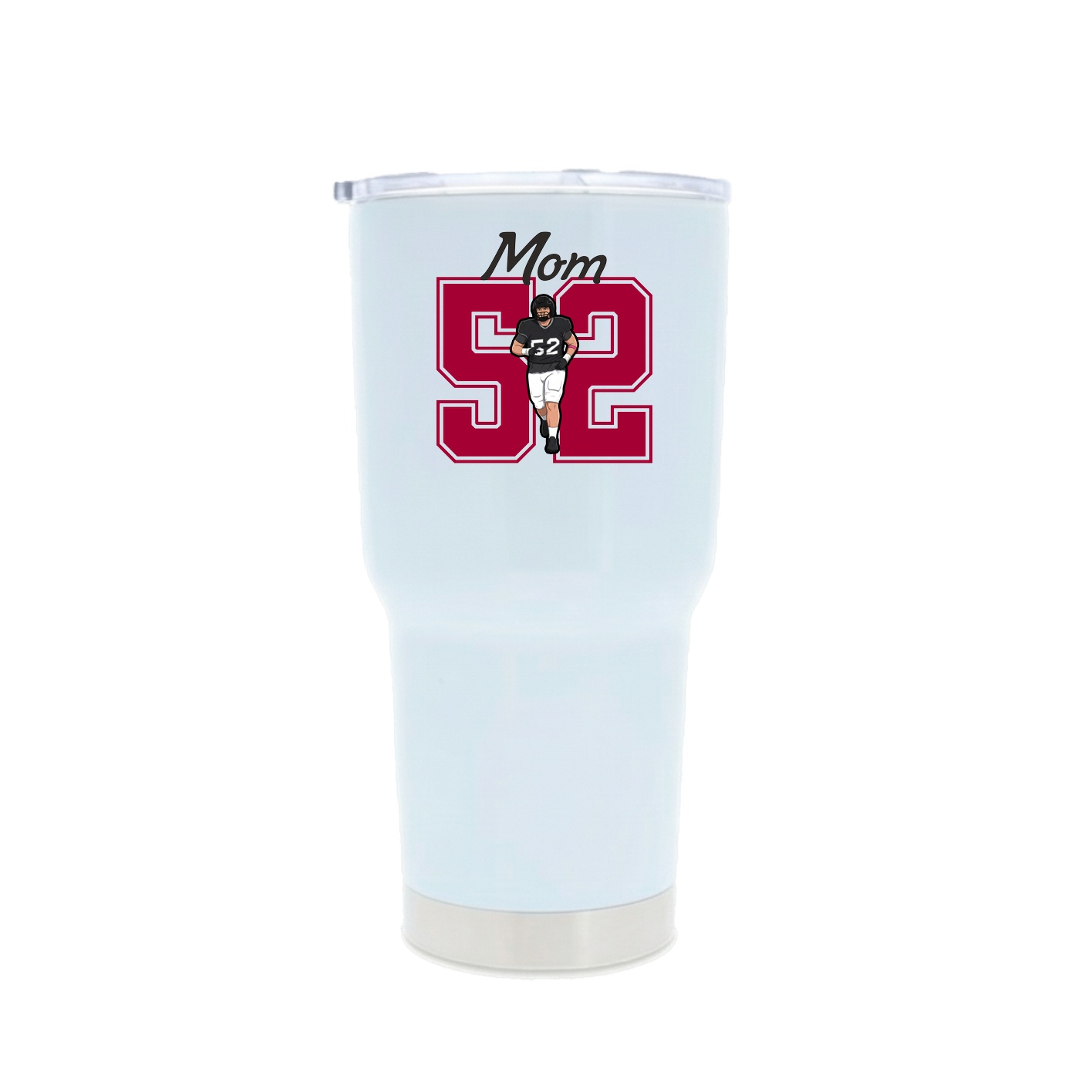 30oz Stainless Steel Tumbler — Mothers Day Shirsey in White