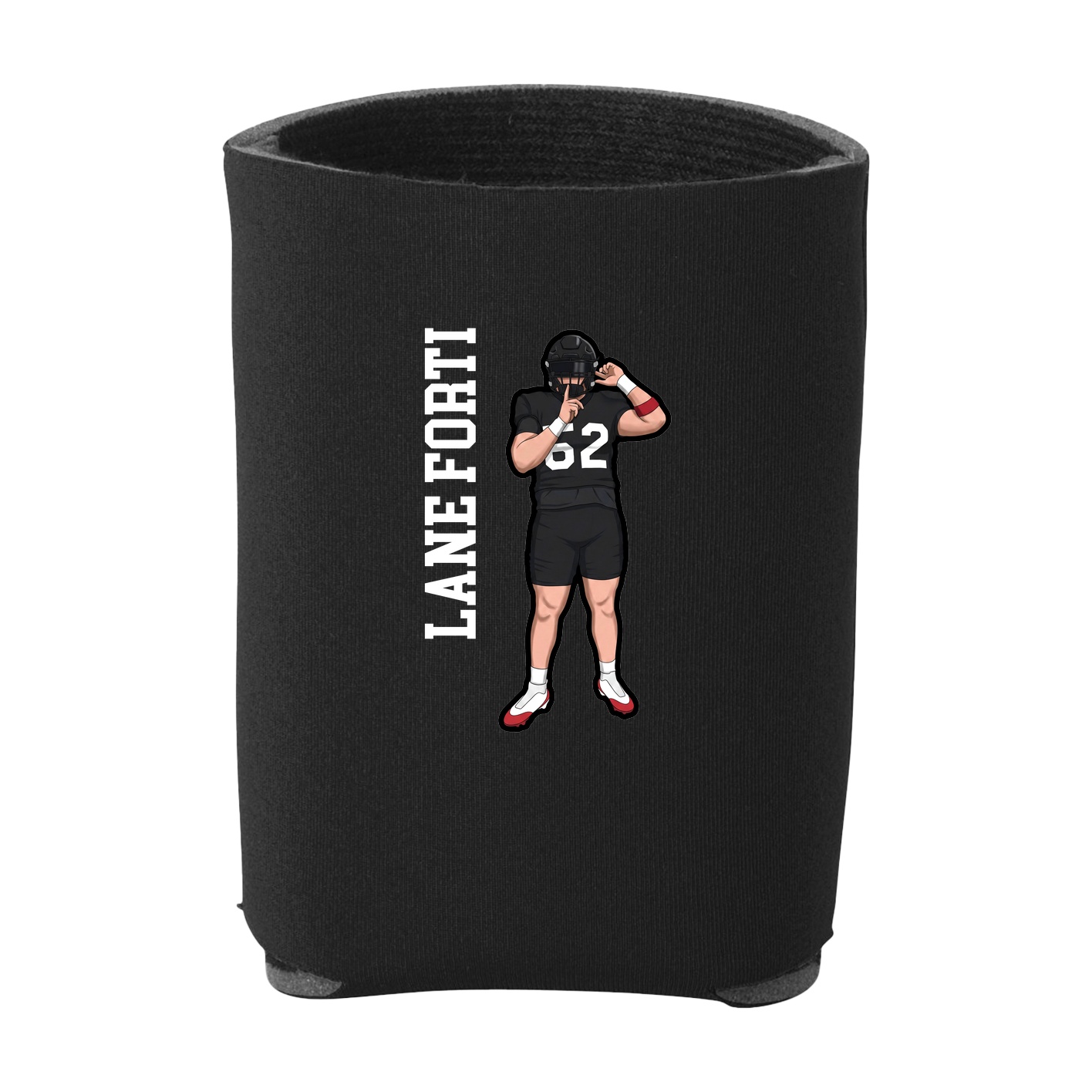 Can Holder — Name Vertical in Black