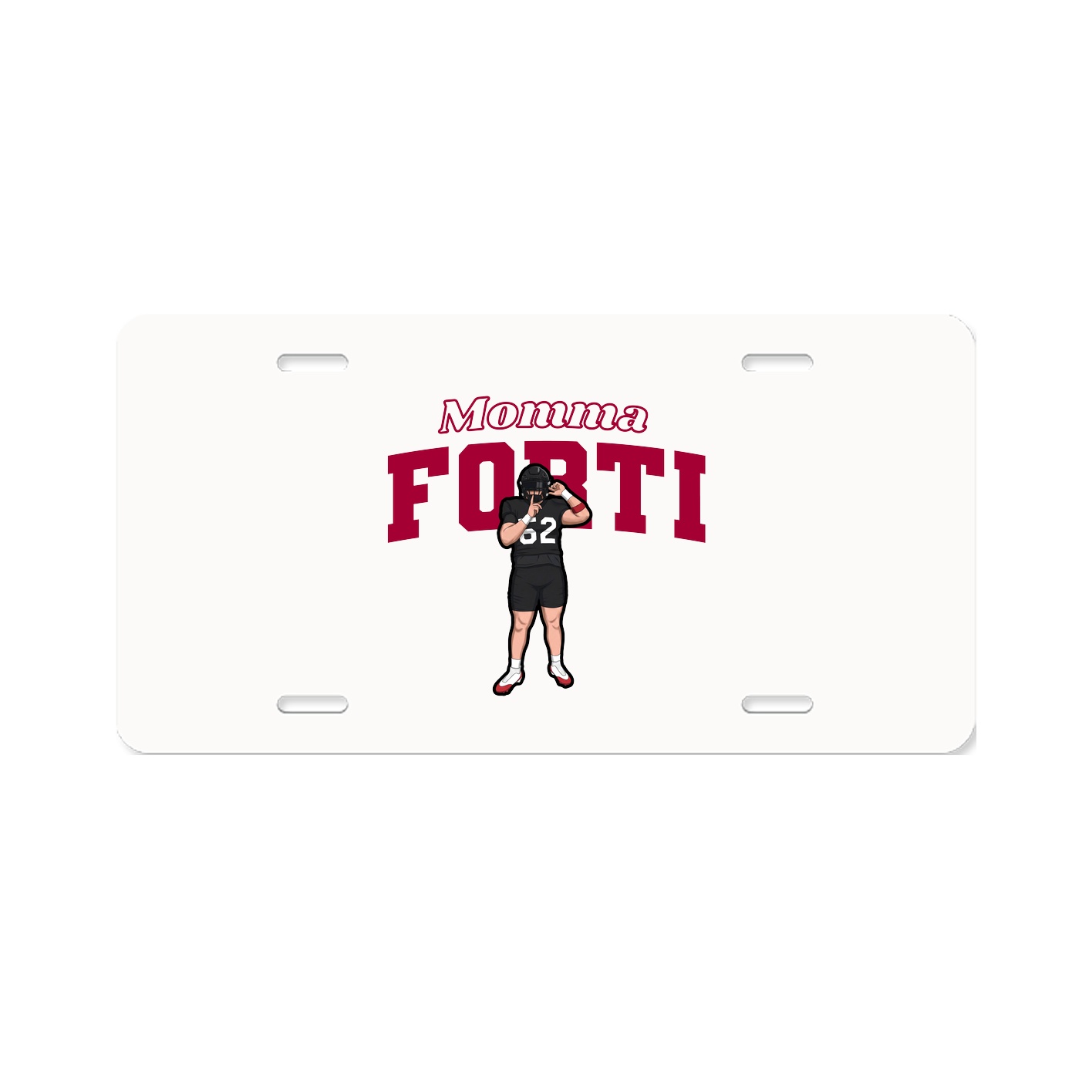 License Plate — Mothers Day Block in Classic