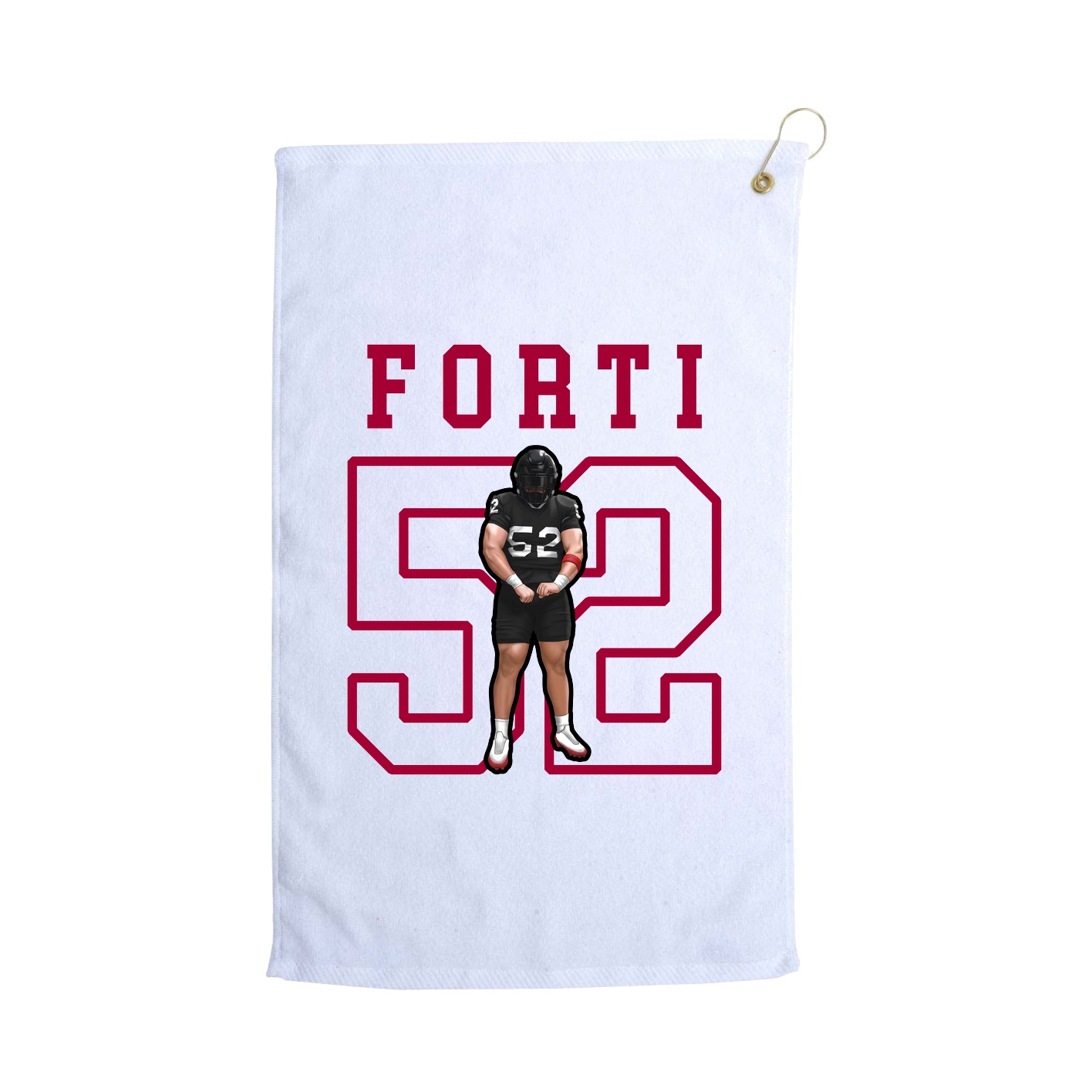 Golf Towel — Shirsey in White