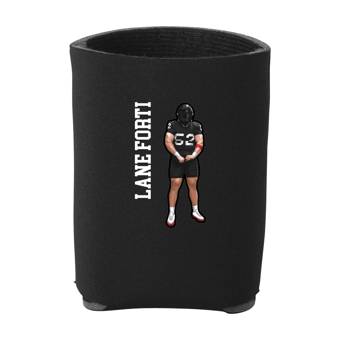 Can Holder — Name Vertical in Black