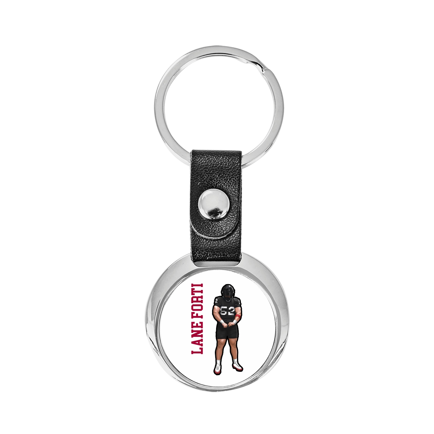 Key Chain — Name Vertical in Classic