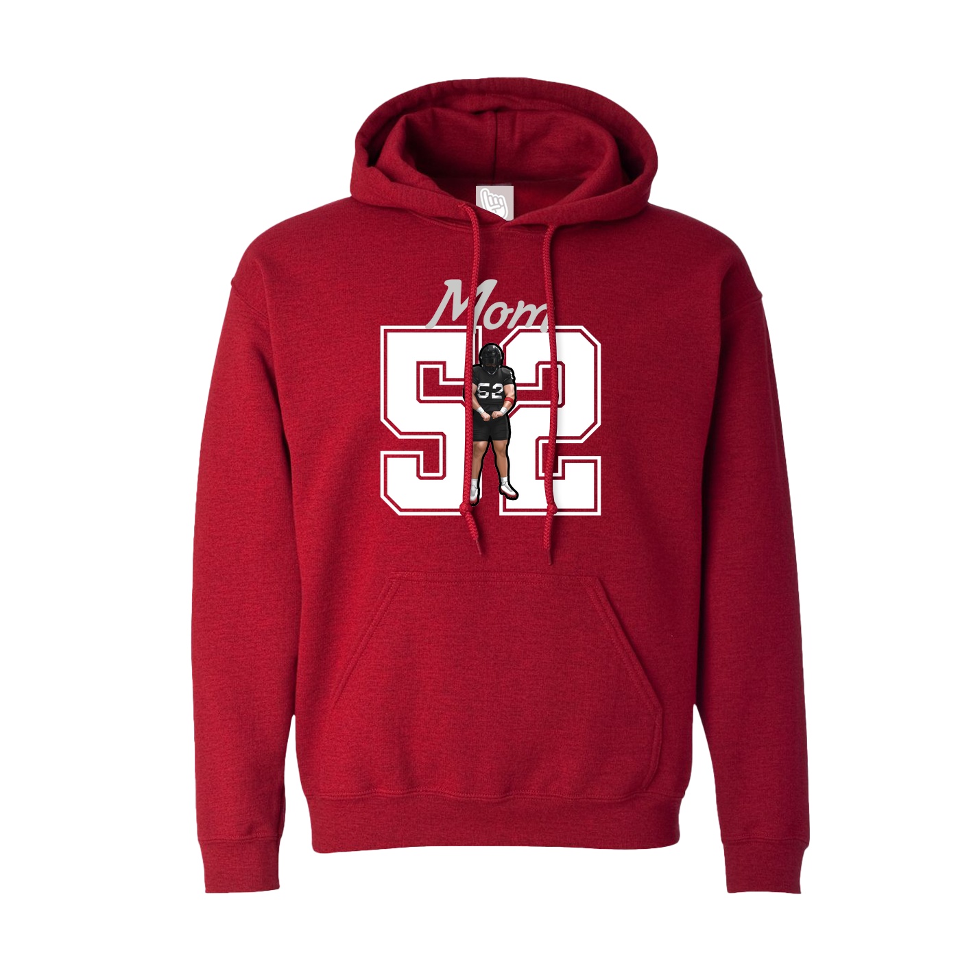 Hoodie — Mothers Day Shirsey in Crimson