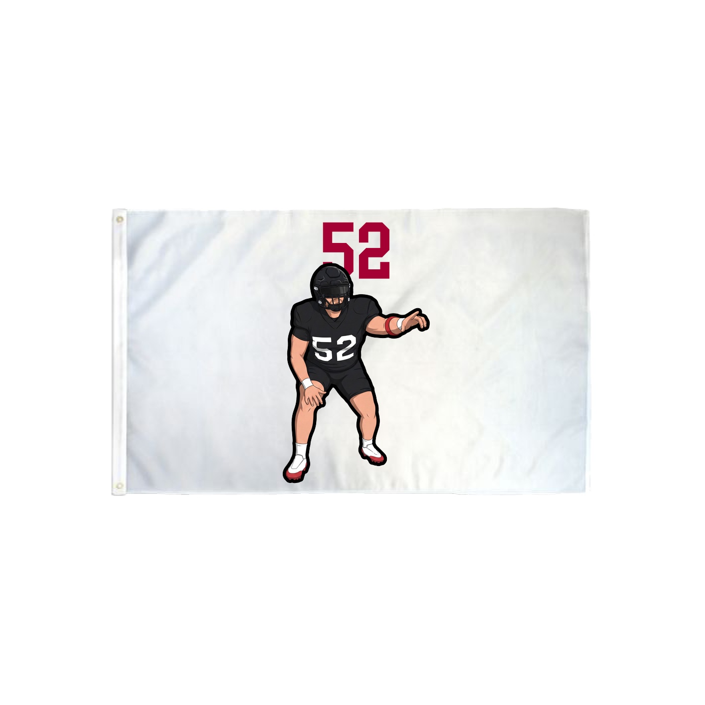 3x5 Flag — Number Top in Classic