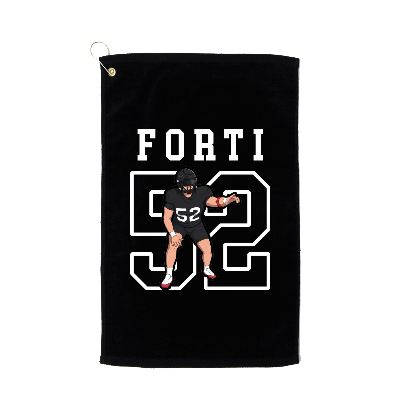 Golf Towel — Shirsey in Black