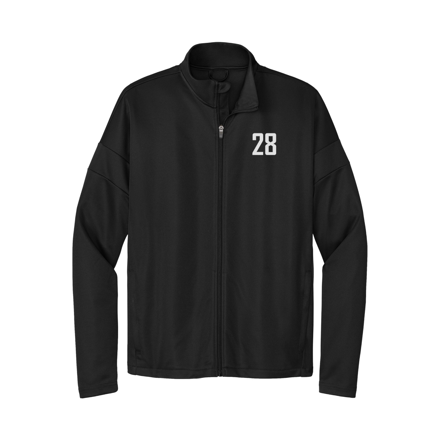 Team Travel Full-Zip Jacket — Front Shirsy in Black
