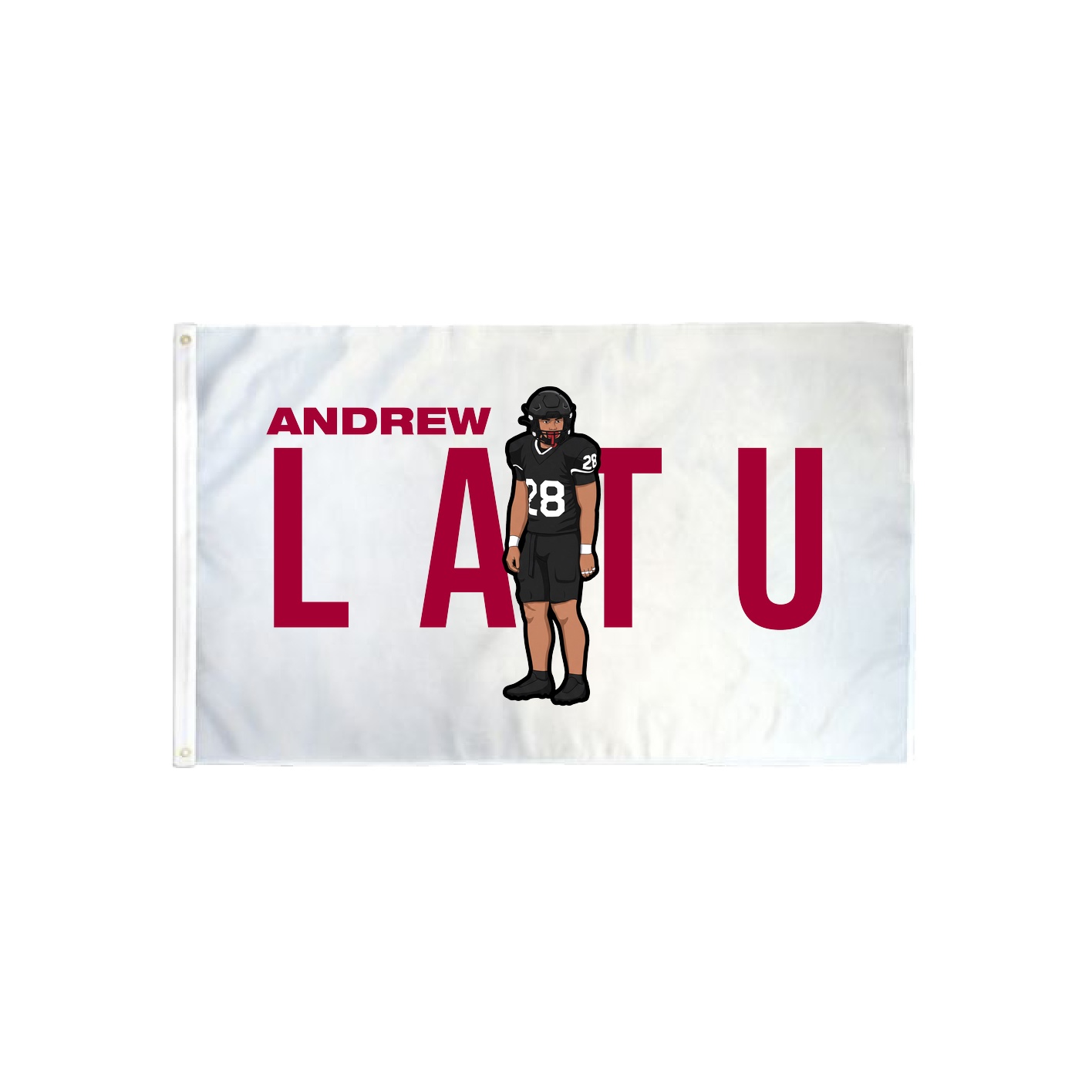 3x5 Flag — Player Name in Classic