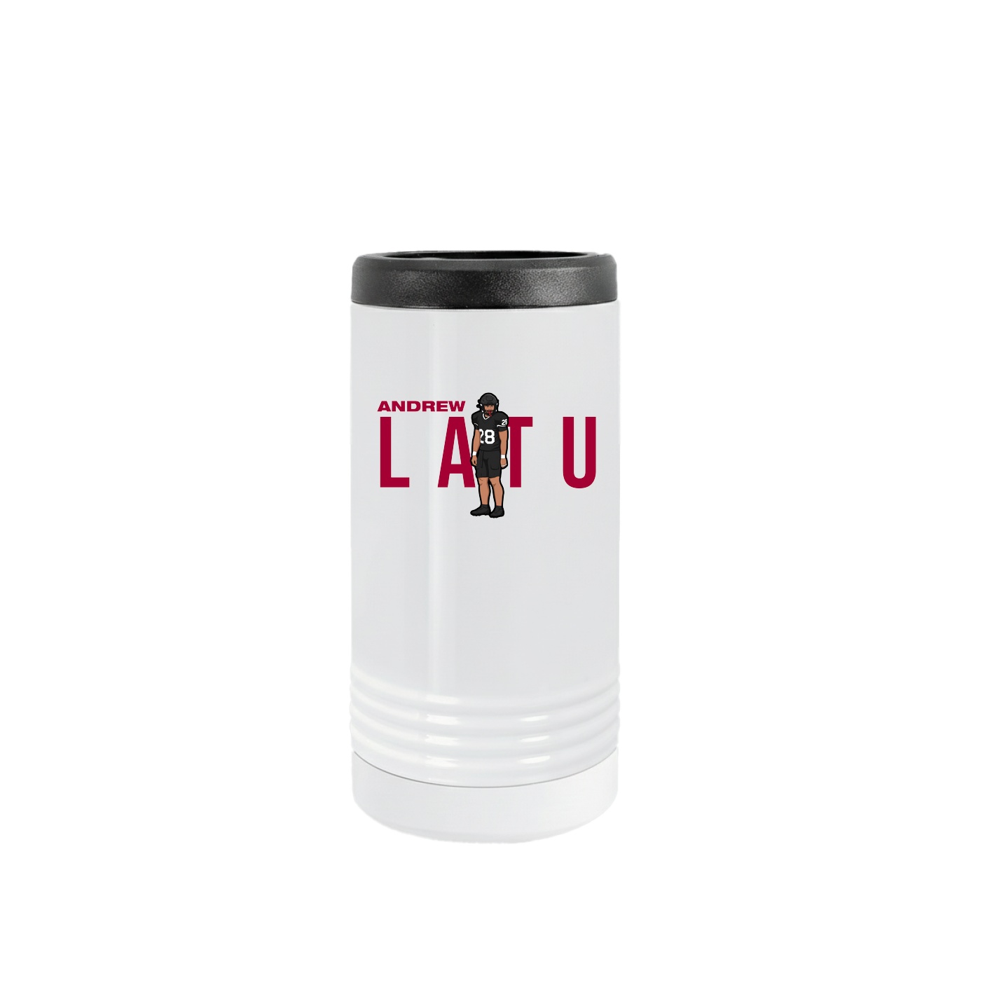 Slim Beverage Holder — Player Name in White
