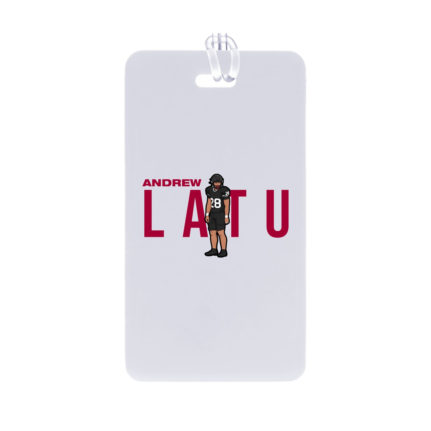 Bag Tag — Player Name in Classic