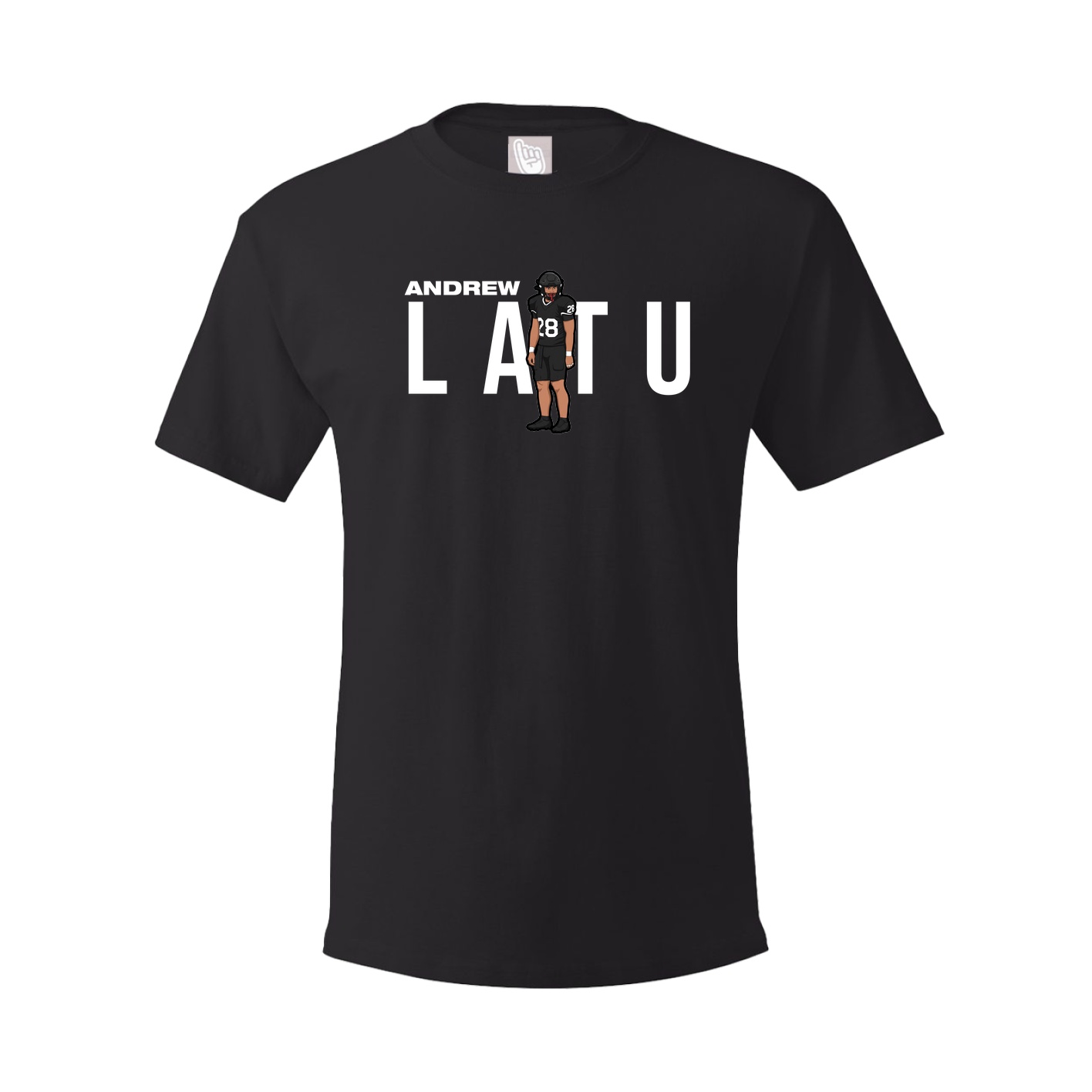 Tee — Player Name in Black