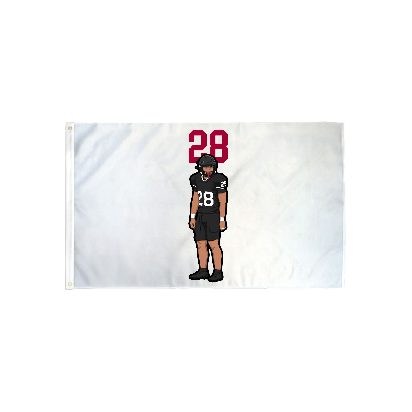 3x5 Flag — Number Top in Classic