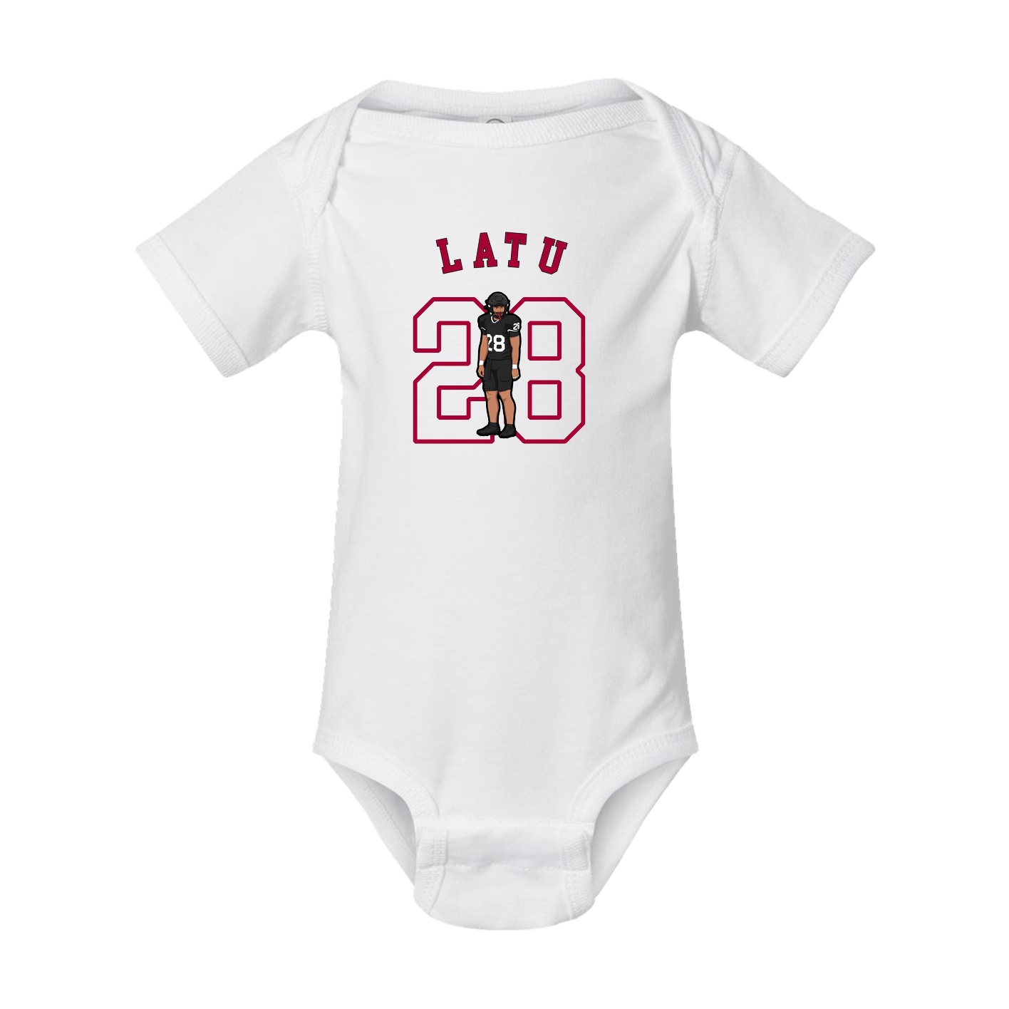 Baby Onesie — Shirsey Arch in White